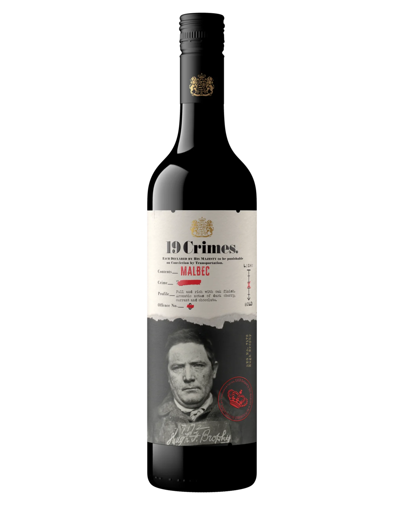 19 CRIMES MALBEC 750ML