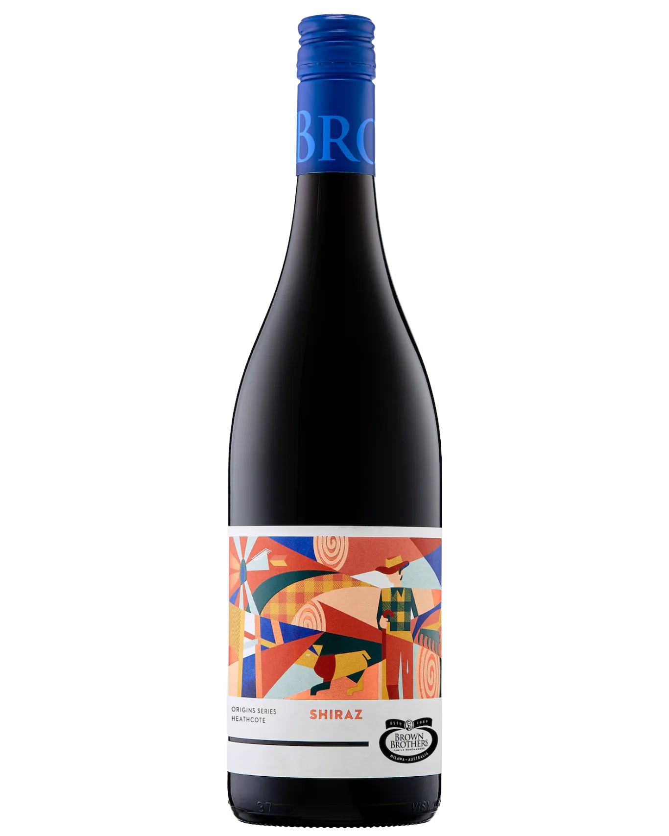 BROWN BROS ORIGINS SHIRAZ750ML