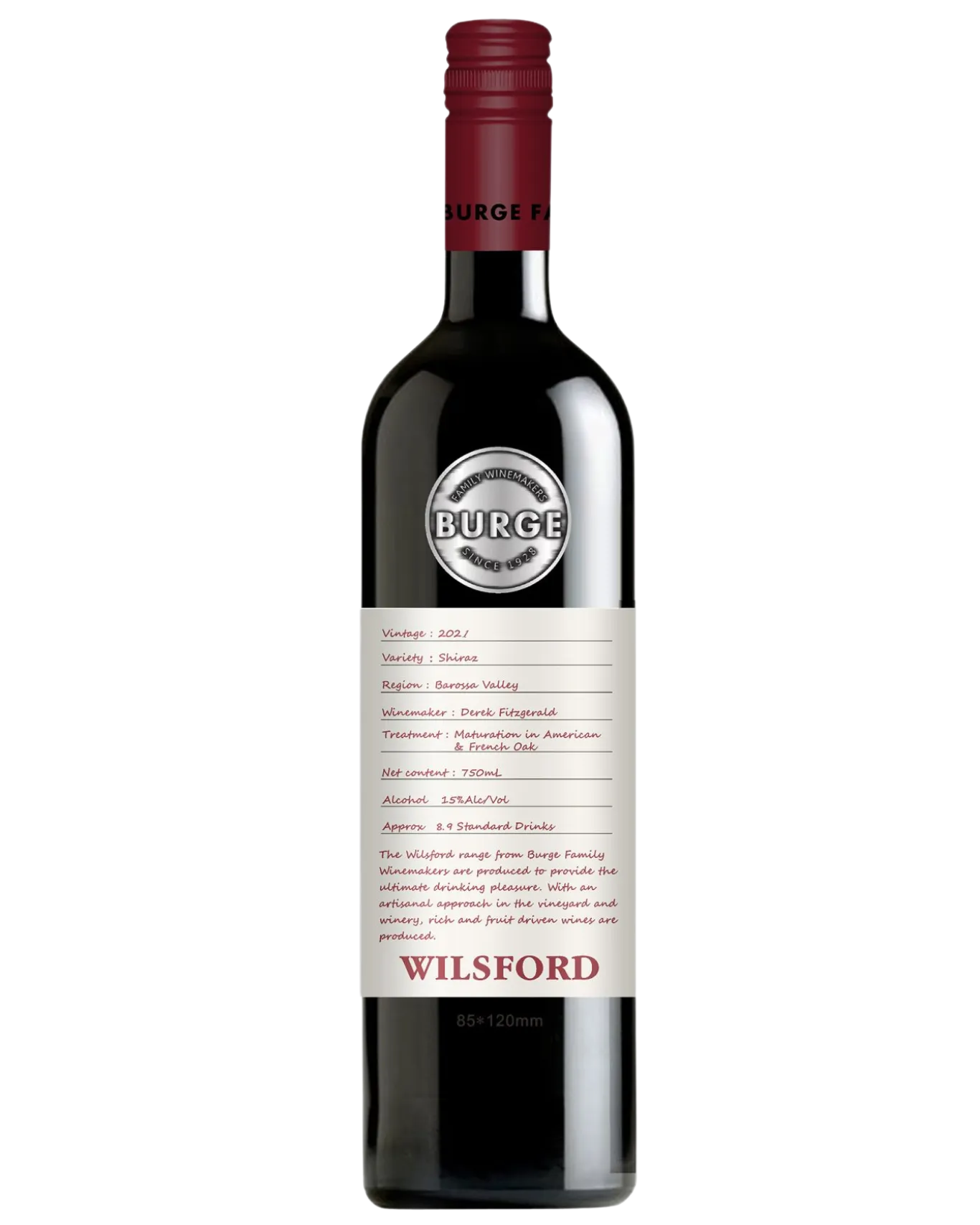 BURGE FAMILY WILSFORD SHIRAZ