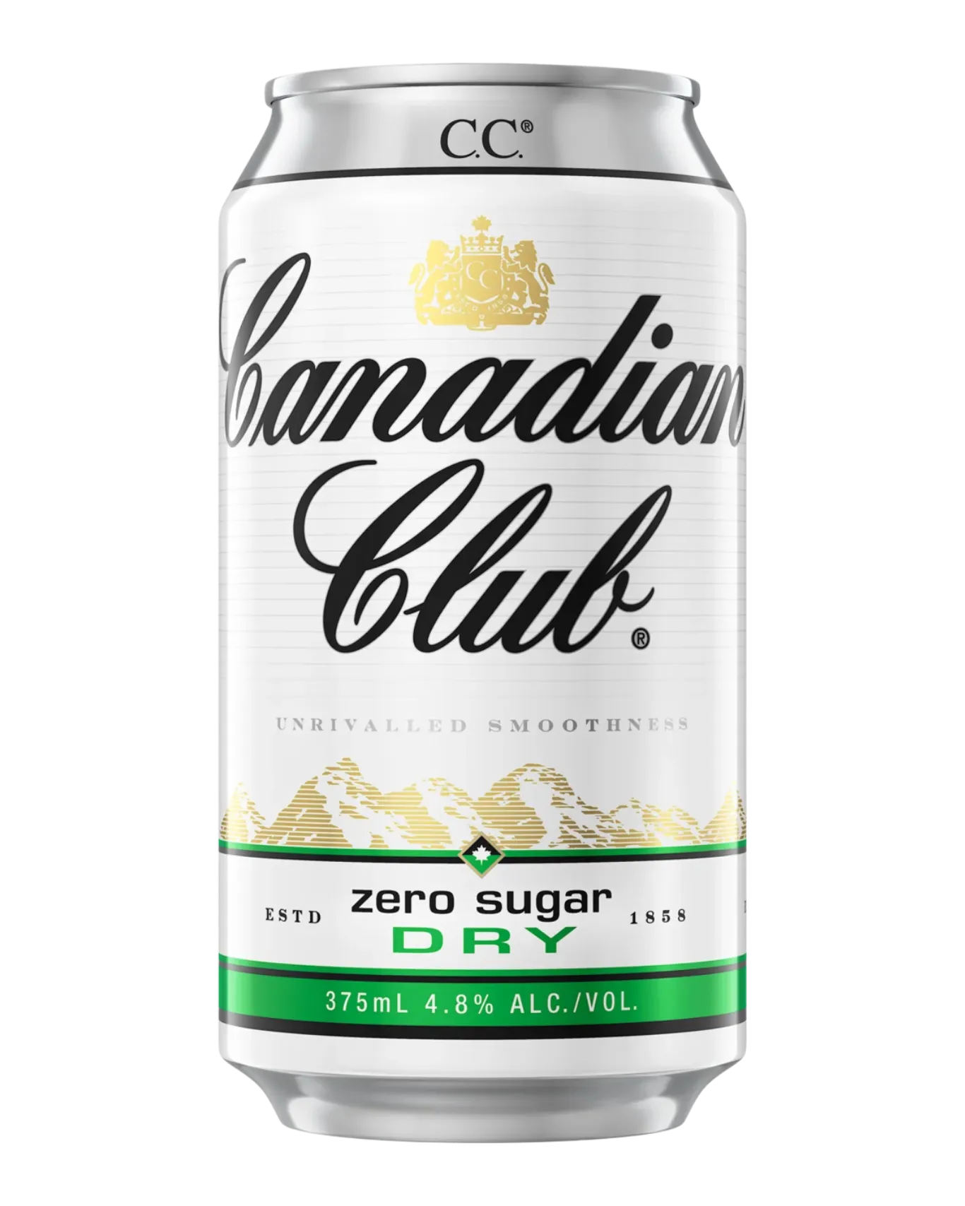CAN CLUB & DRY ZERO CUBE 375ML