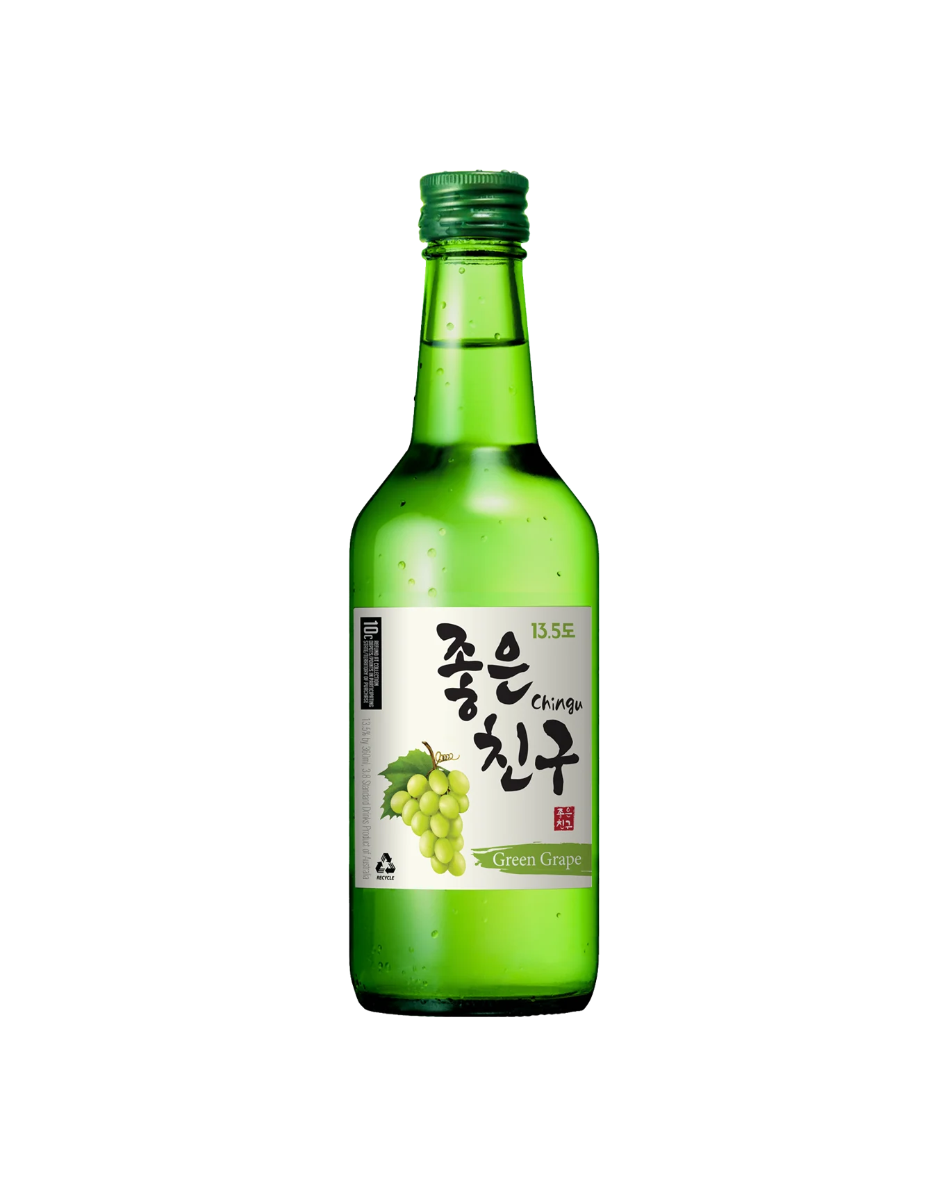 CHINGU GREEN GRAPE SOJU360ML