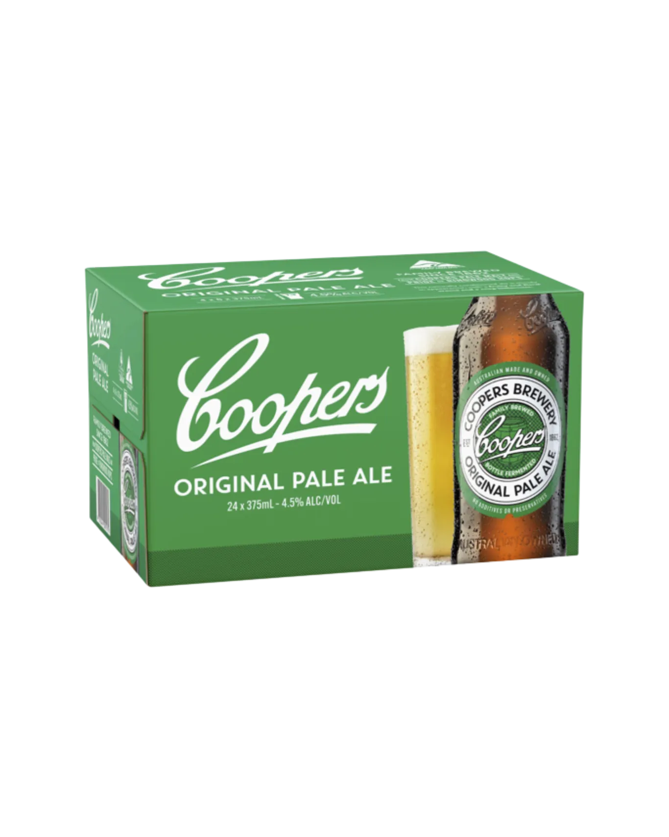 Coopers Original Pale Ale 24x375ml Bottles