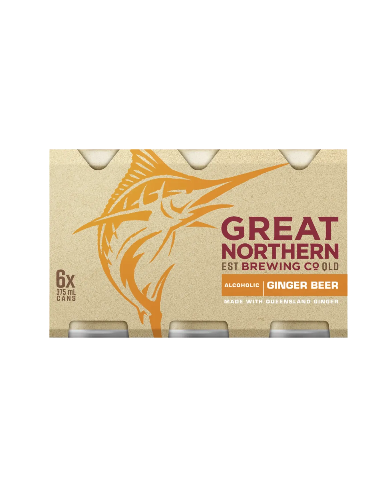 GRT NTH GING BEER 6*375ML