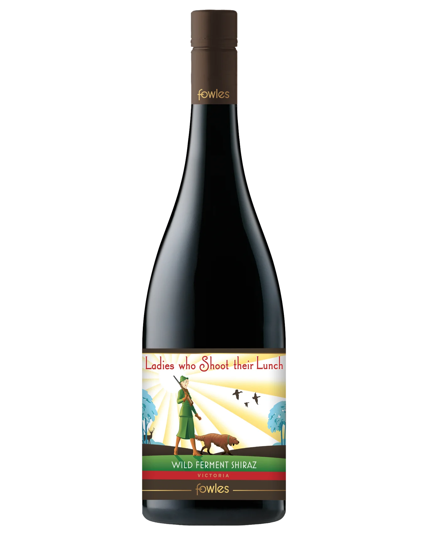 LADIES WHO SHOOT THEIR LUNCH WILD FERMENT SHIRAZ