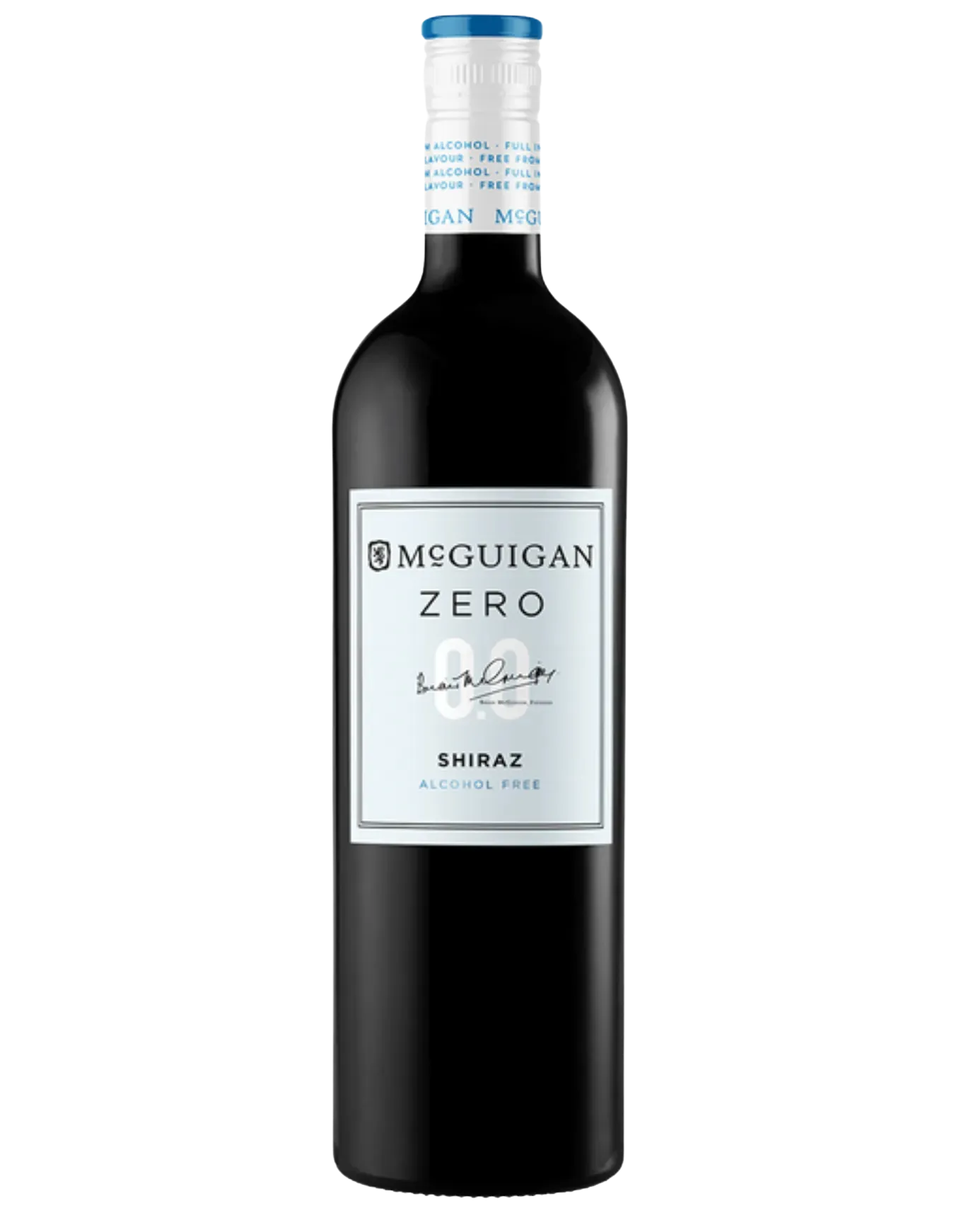 MCGUIGAN ZERO SHIRAZ 750ML