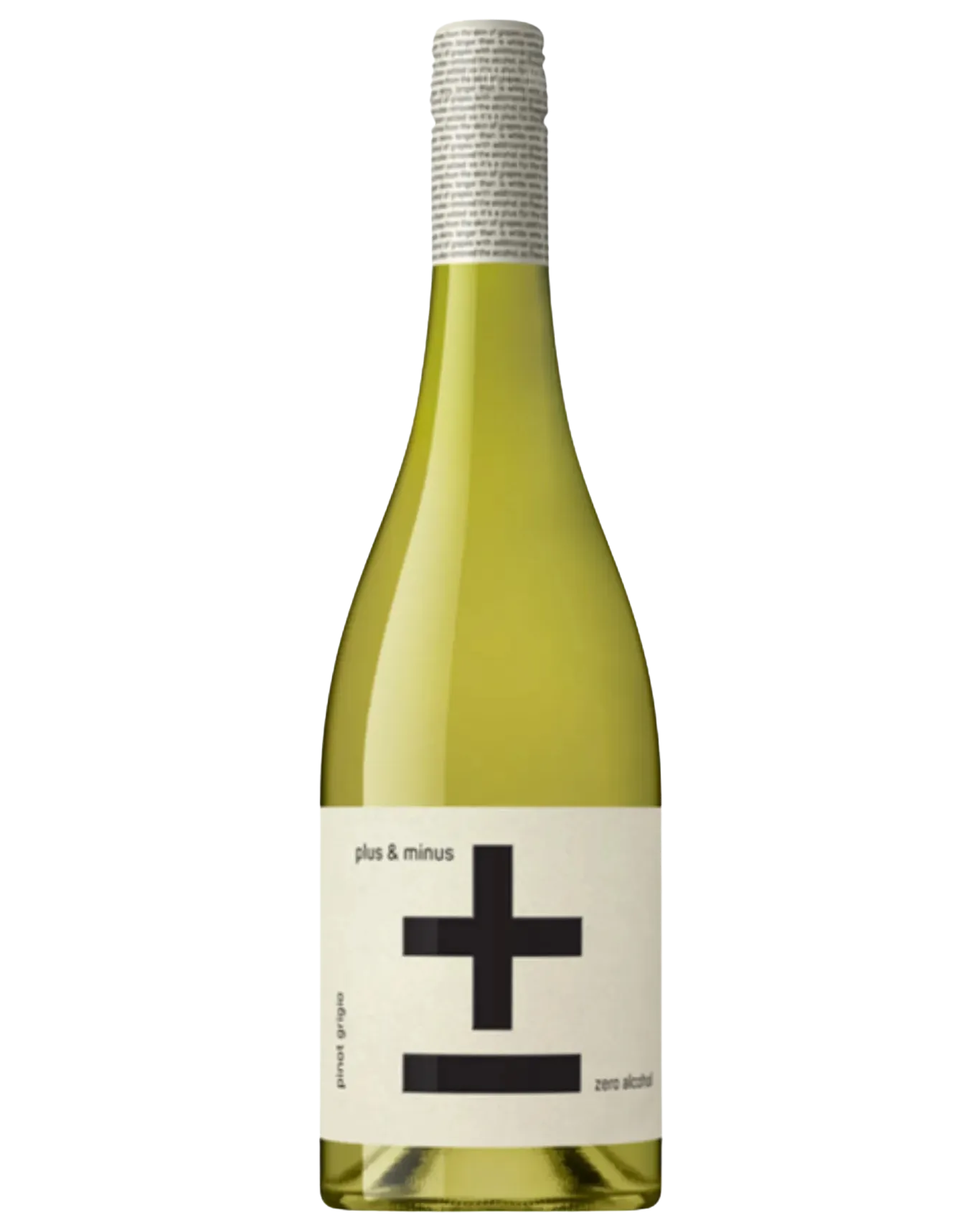 PLUS & MINUS 0% P/GRIGIO 750ML