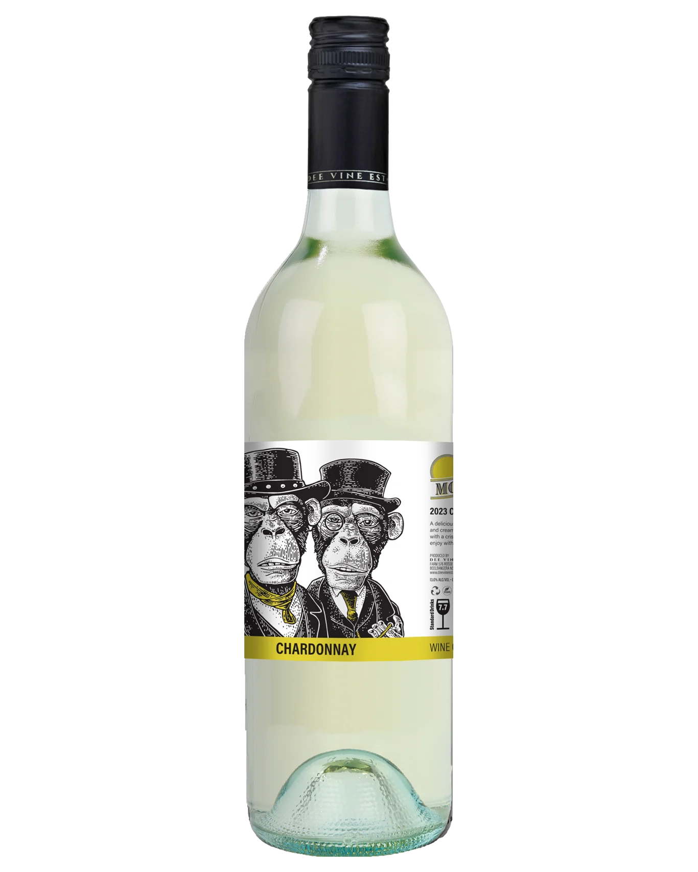 TWO MONKEYS CHARDONNAY 750ML