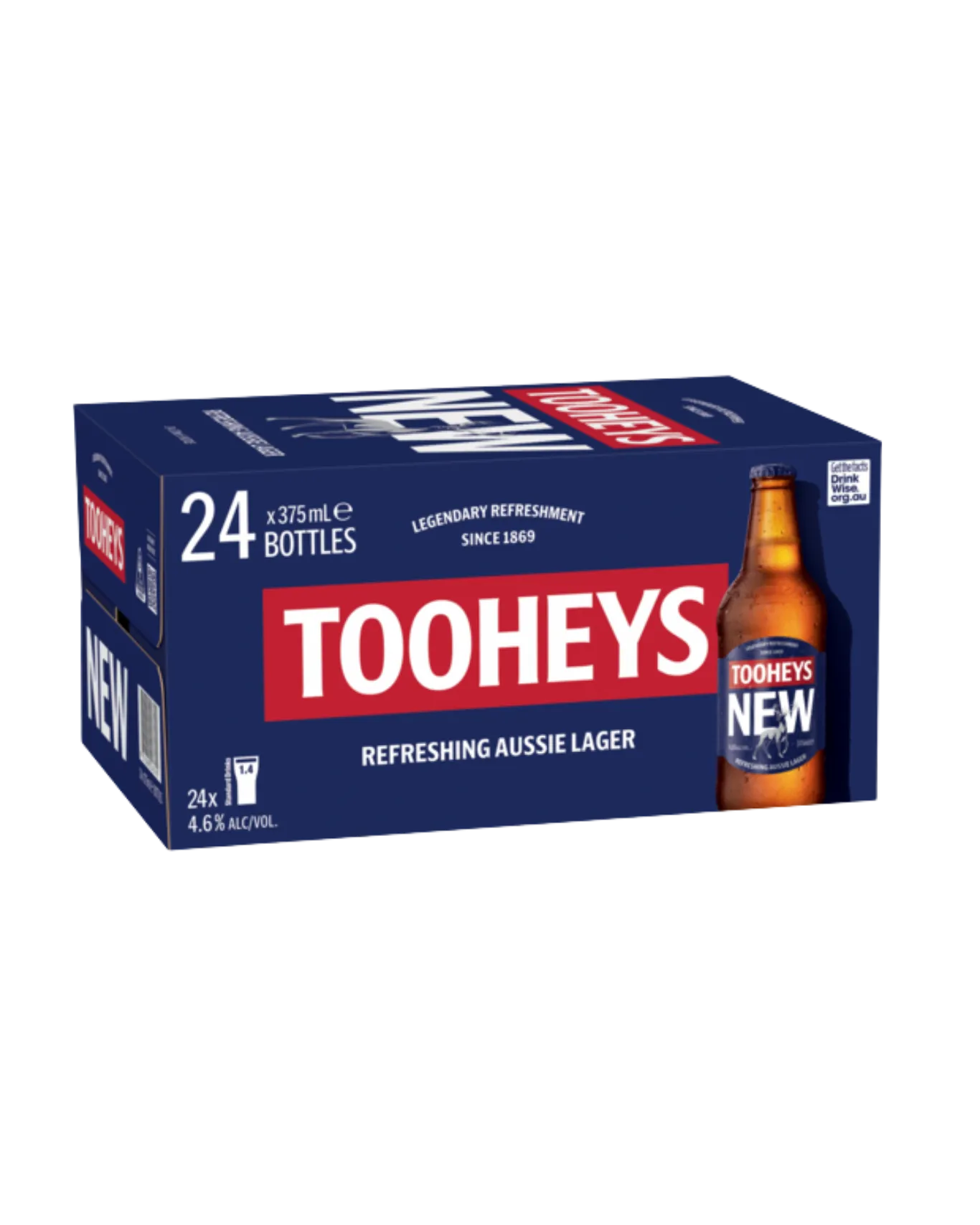 Tooheys New 24x375ml bottles