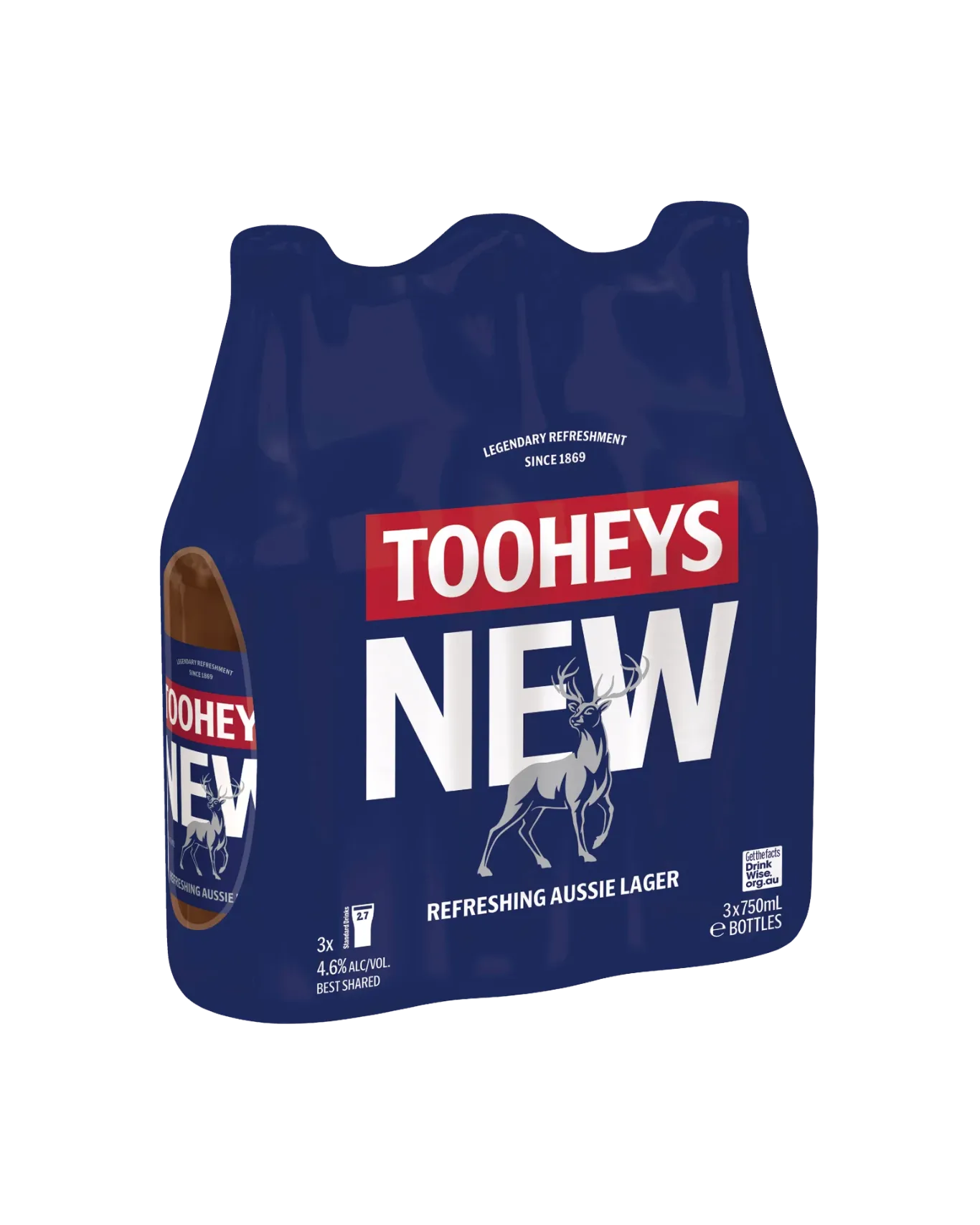 Tooheys New 3x750ml bottles