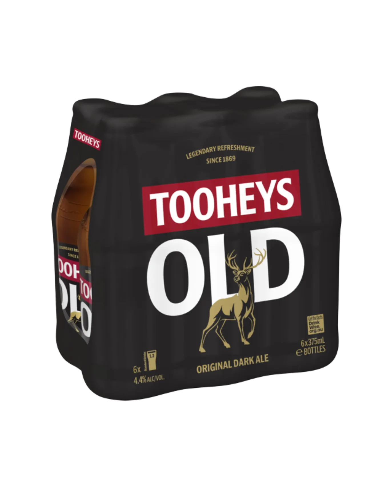 Tooheys Old 6x375ml bottles