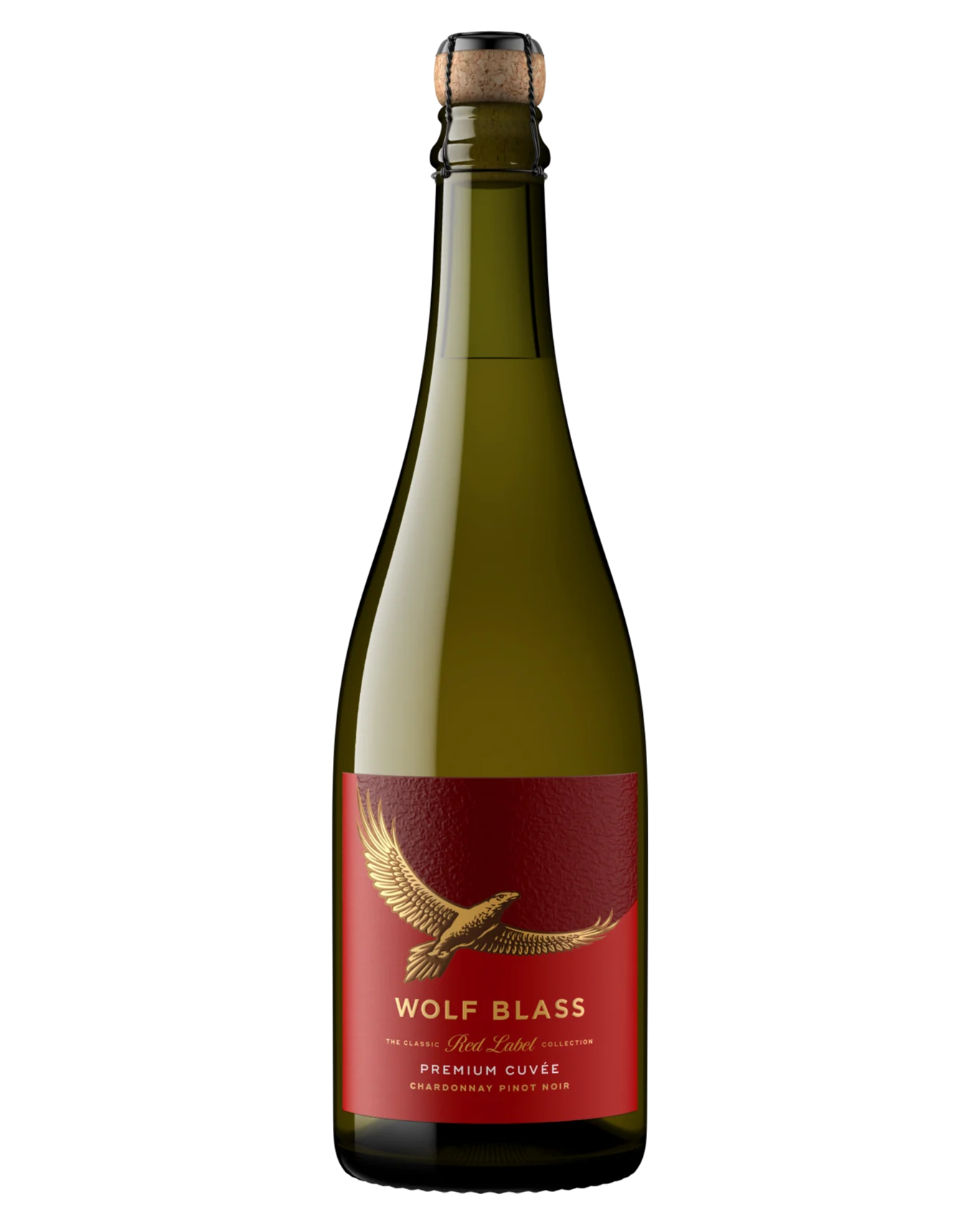 W/BLASS RED LBL CHD PNT750ML