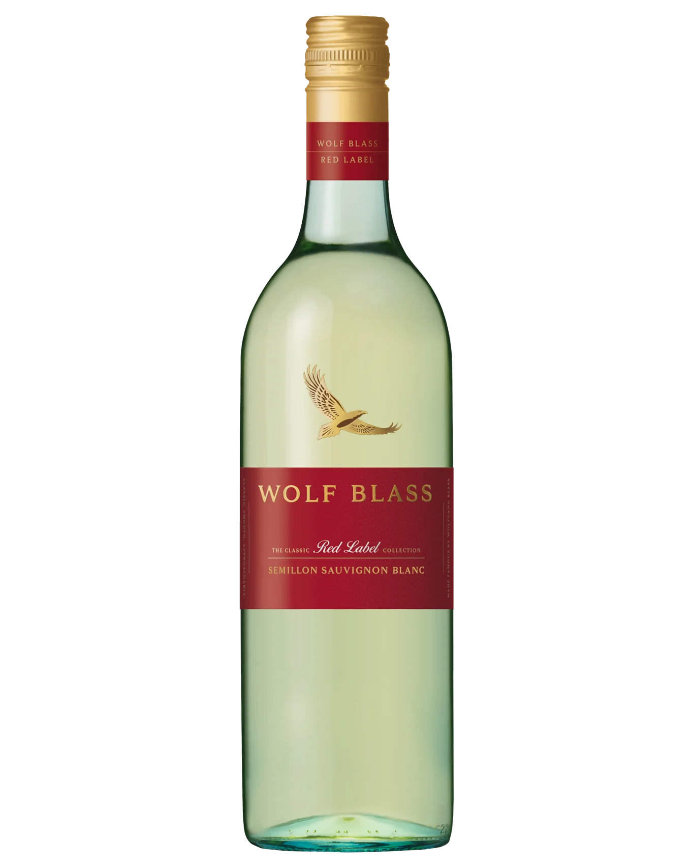 W/BLASS RED LBL SEM S/BL 750ML