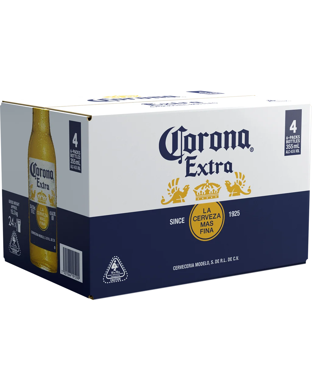 CORONA  Extra Beer Bottles24X355mL