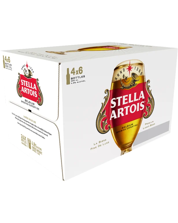 Stella Artois Bottles 330mL
