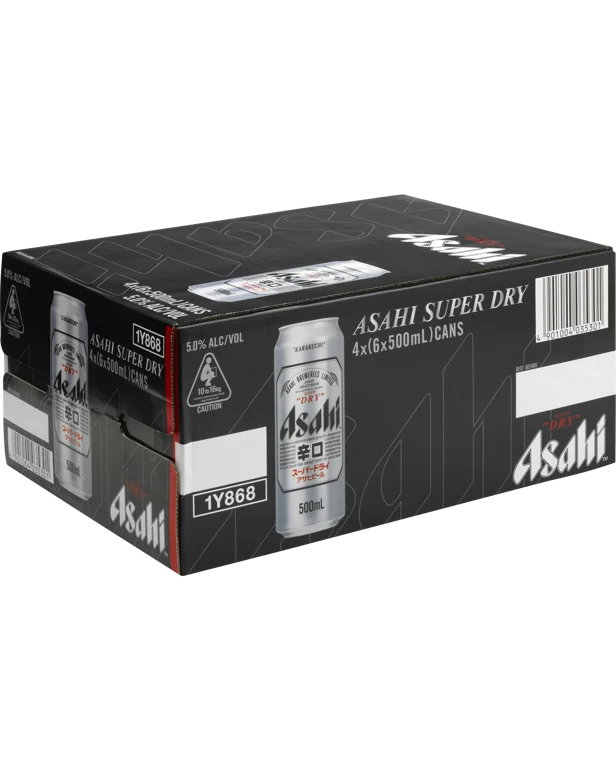 Asahi Super dry 500ml can