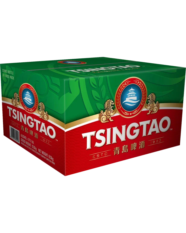 Tsingtao Premium Lager Bottles 24X330mL