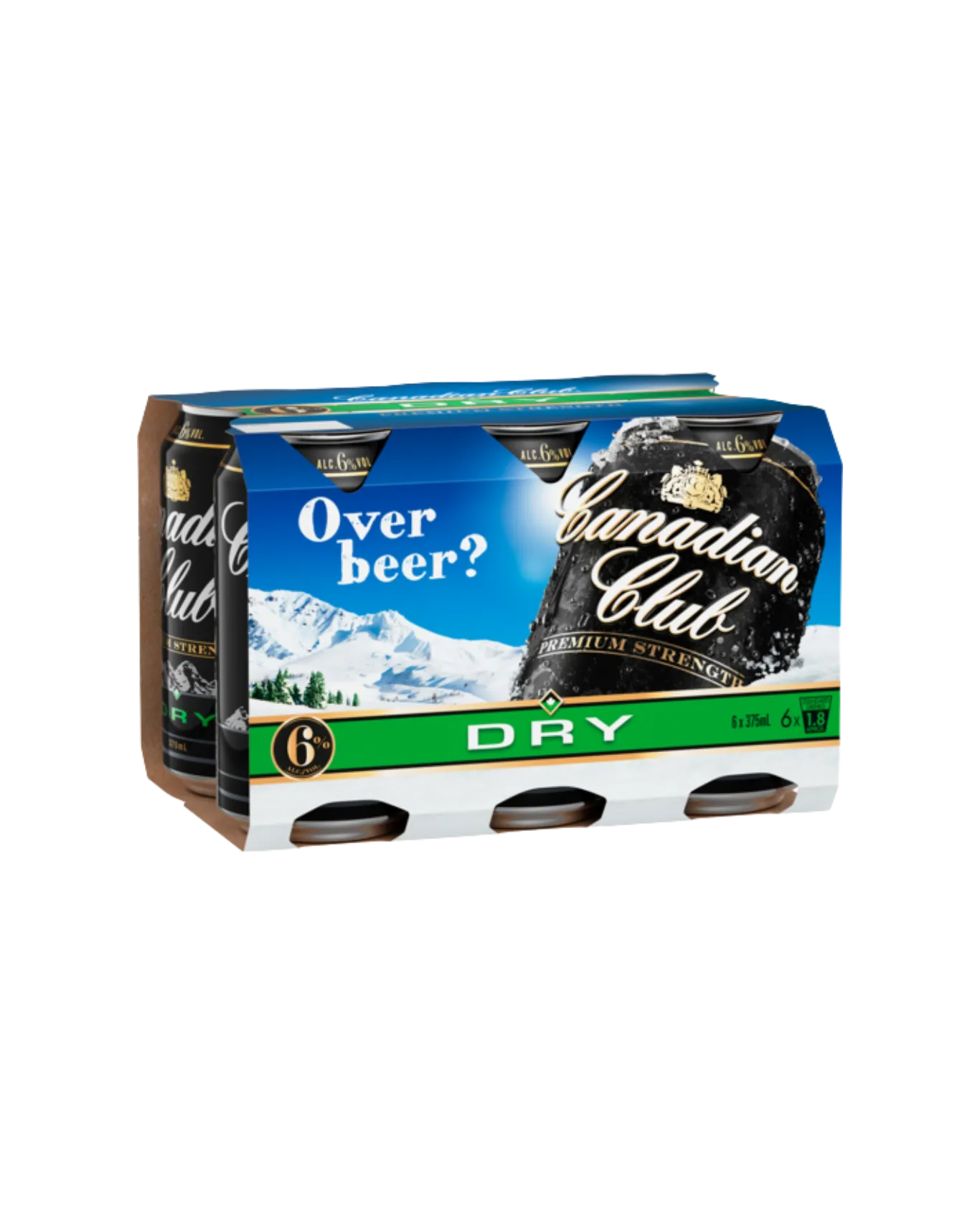 CAN CLUB&DRY 6%PREM NC6*375ML