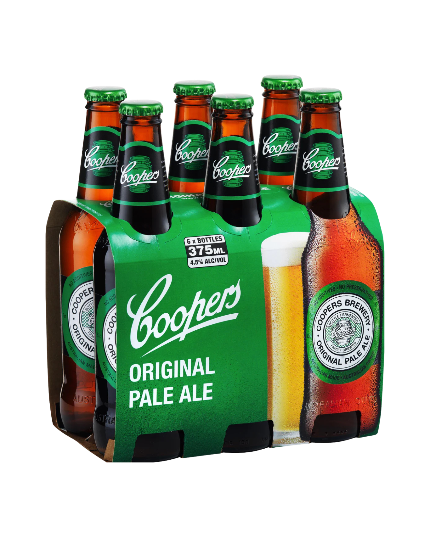 Coopers Originl Pale Ale 6x375ml Bottles