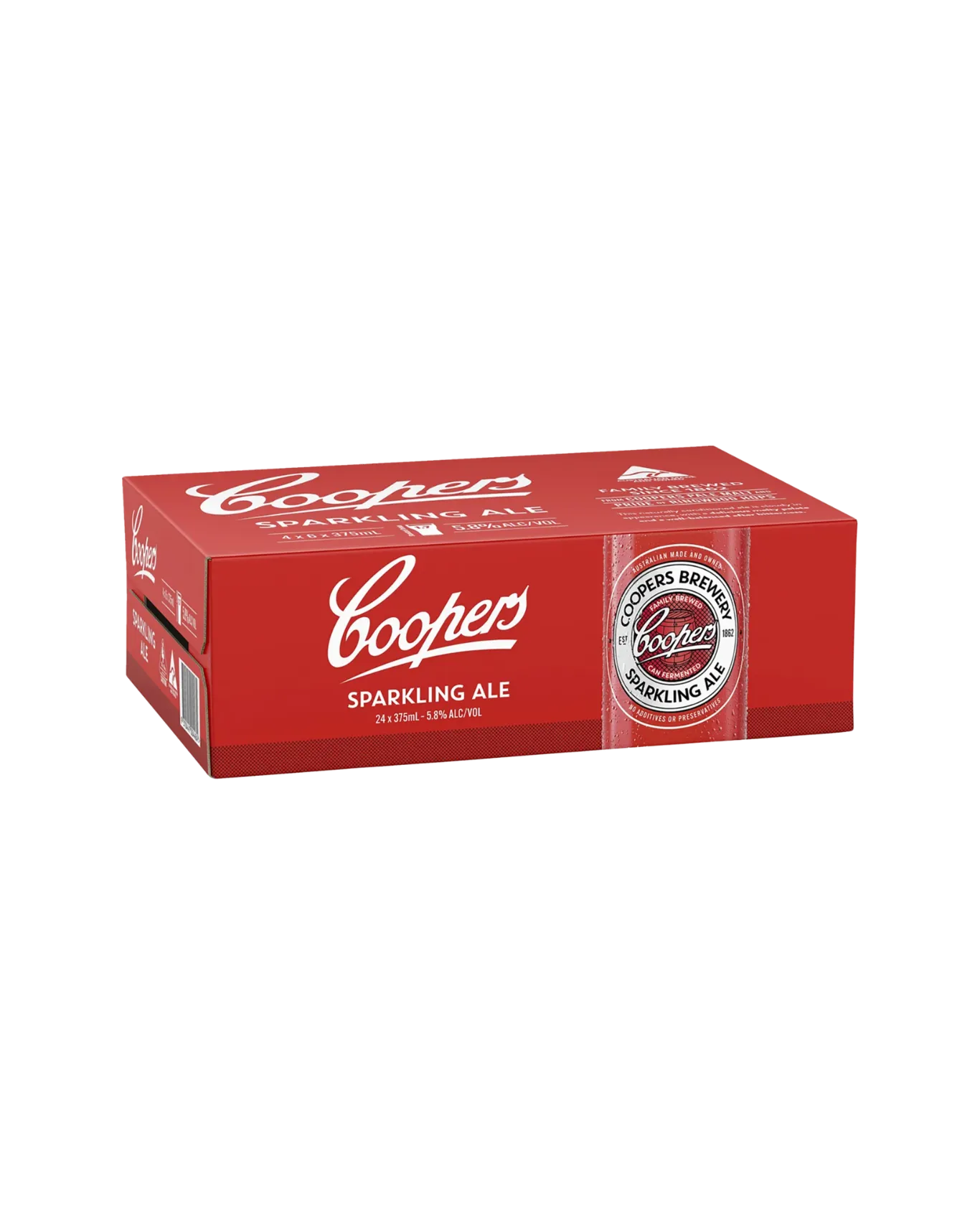 Coopers Sparkling Ale 4x6x375ml cans