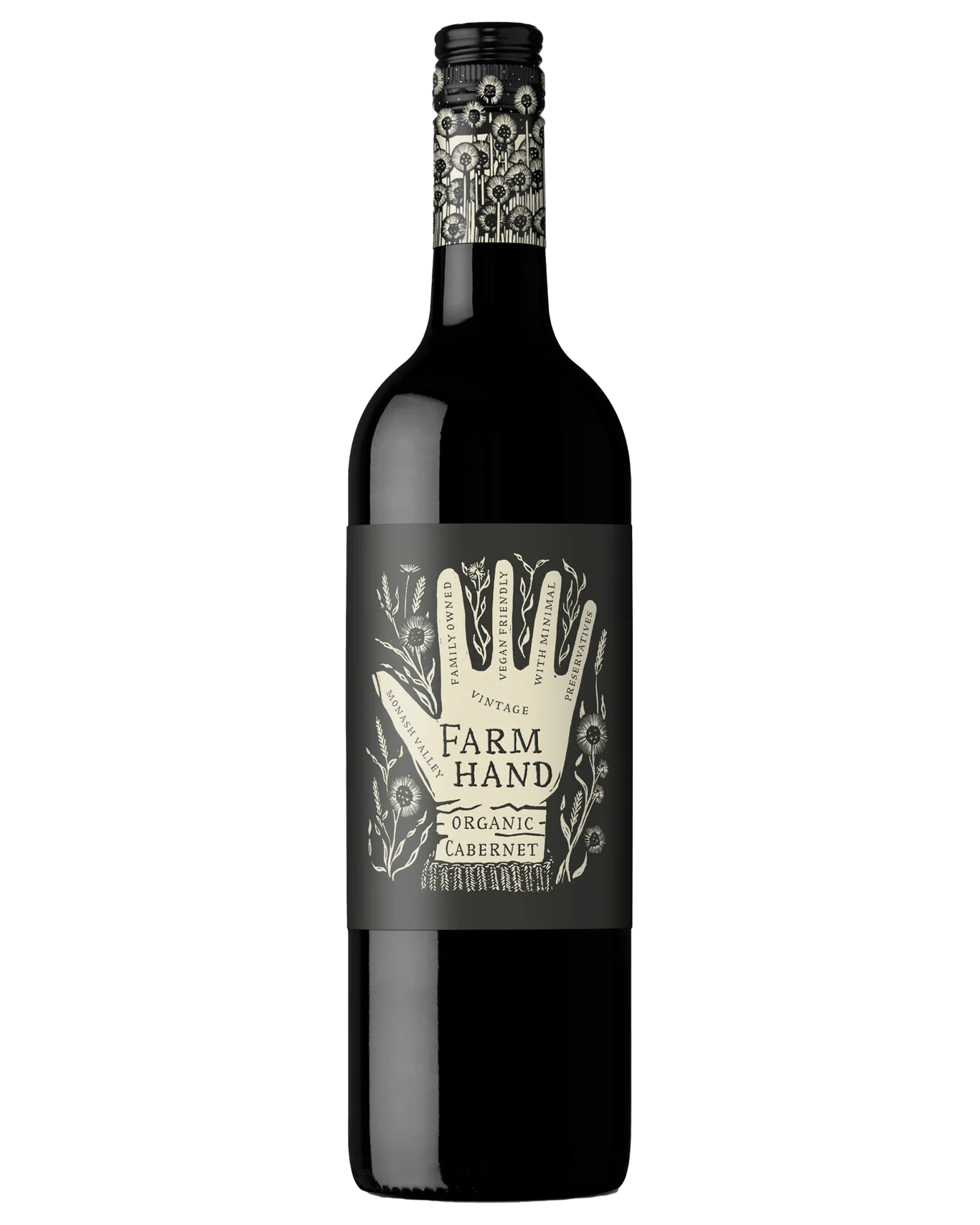 FARM HAND ORG CAB SAUV 750ML