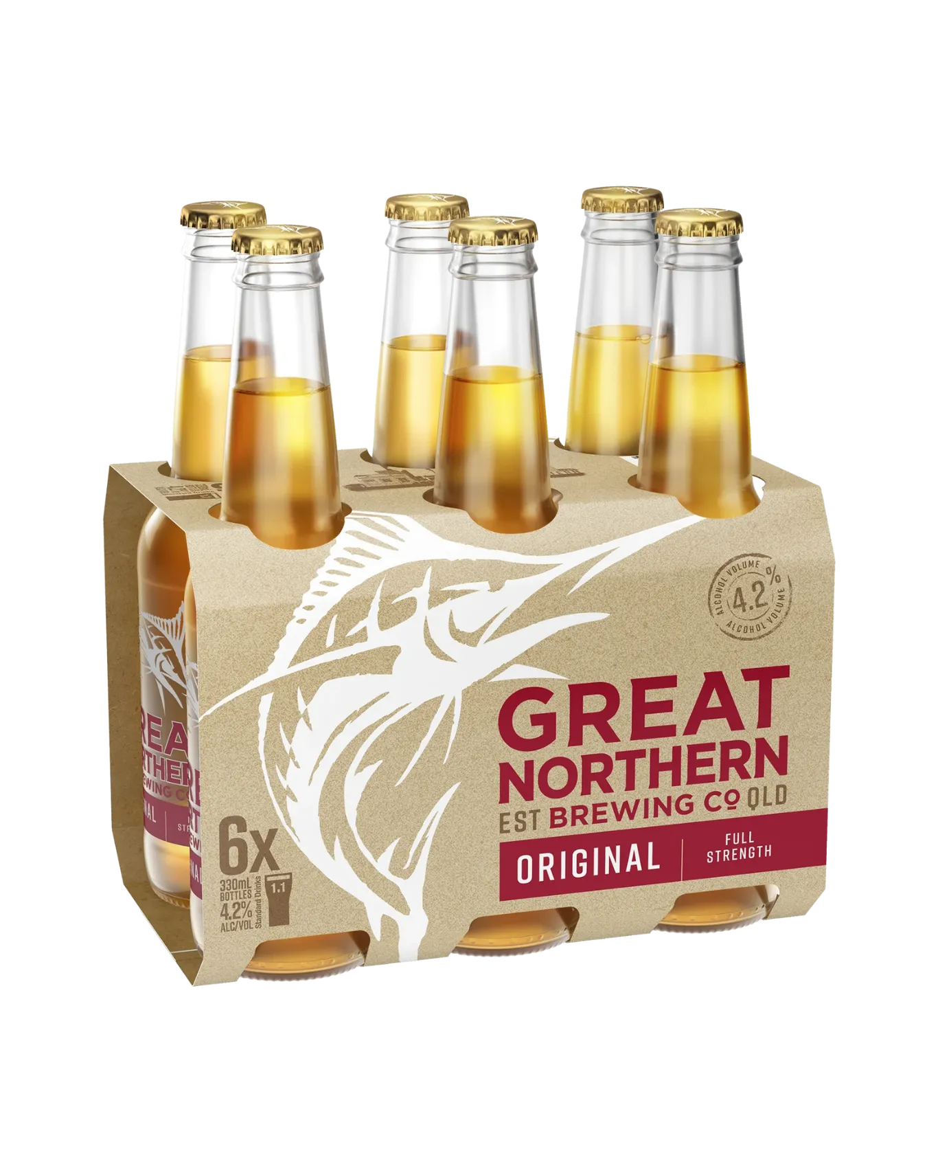 GREAT NORTHERN ORIGINAL 330ML 6PACKS