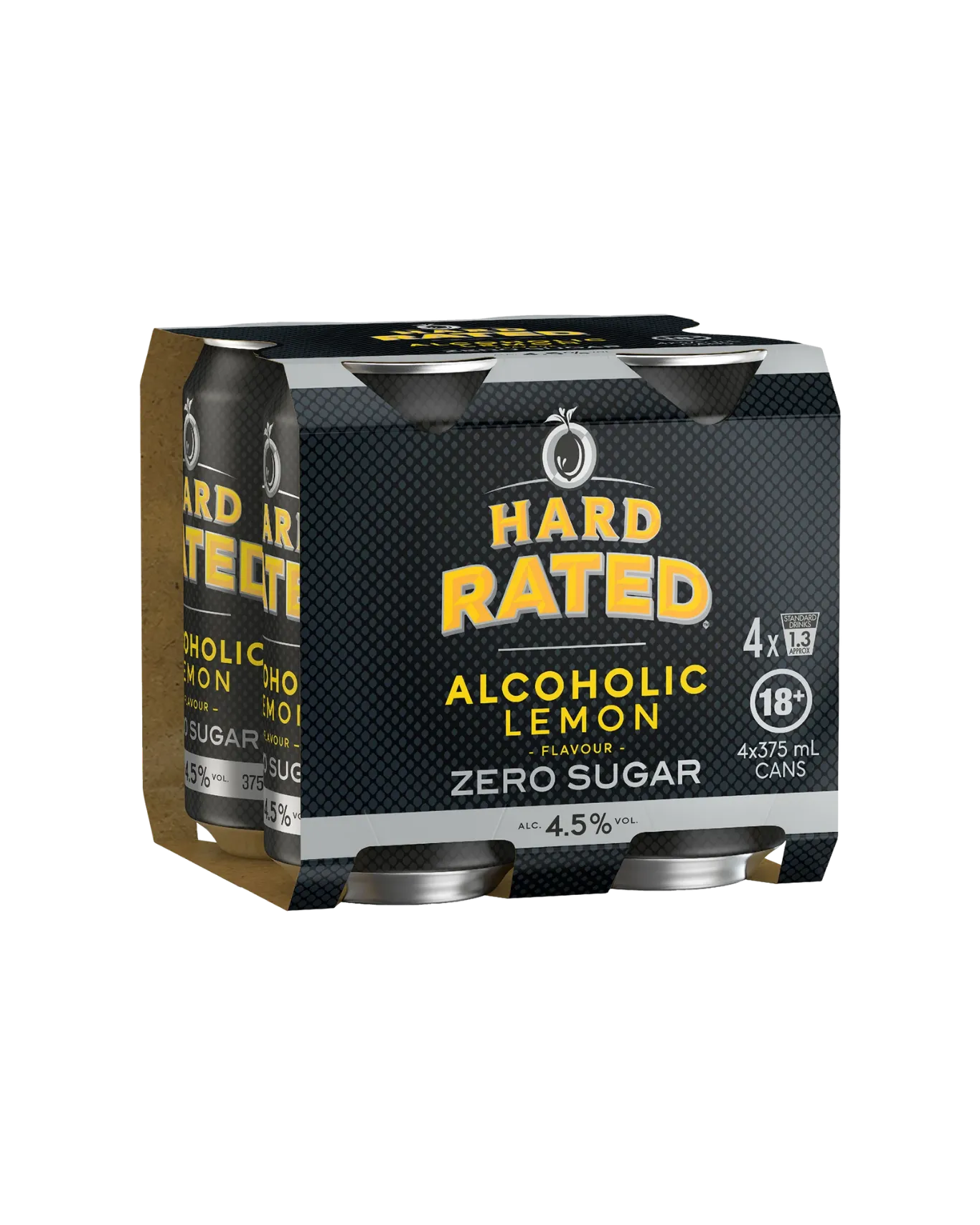 HARD RATED ZERO SUGAR4*375ML