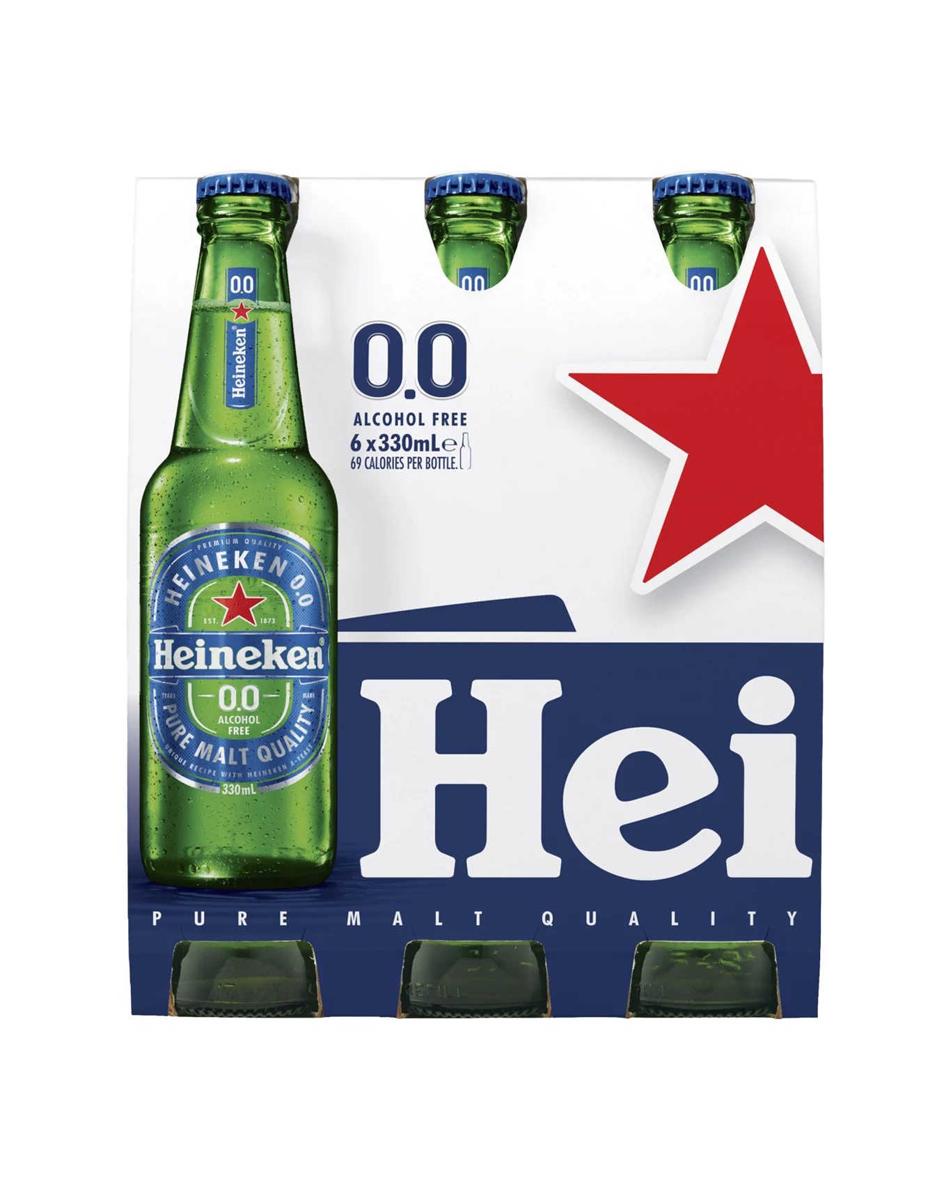 HEINEKEN ZERO BTL6*330ML