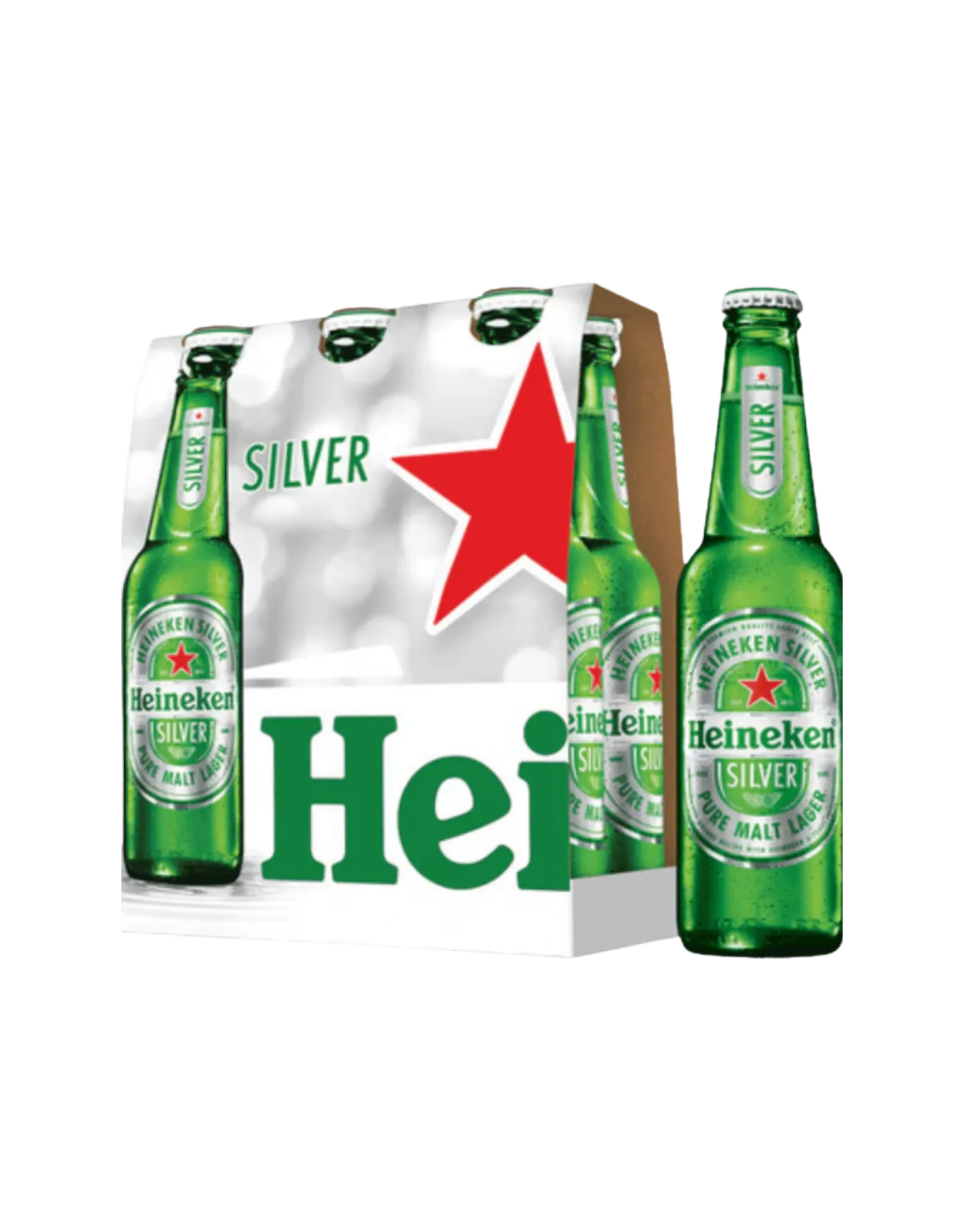 Heiheken Silver 6x330ml bottles