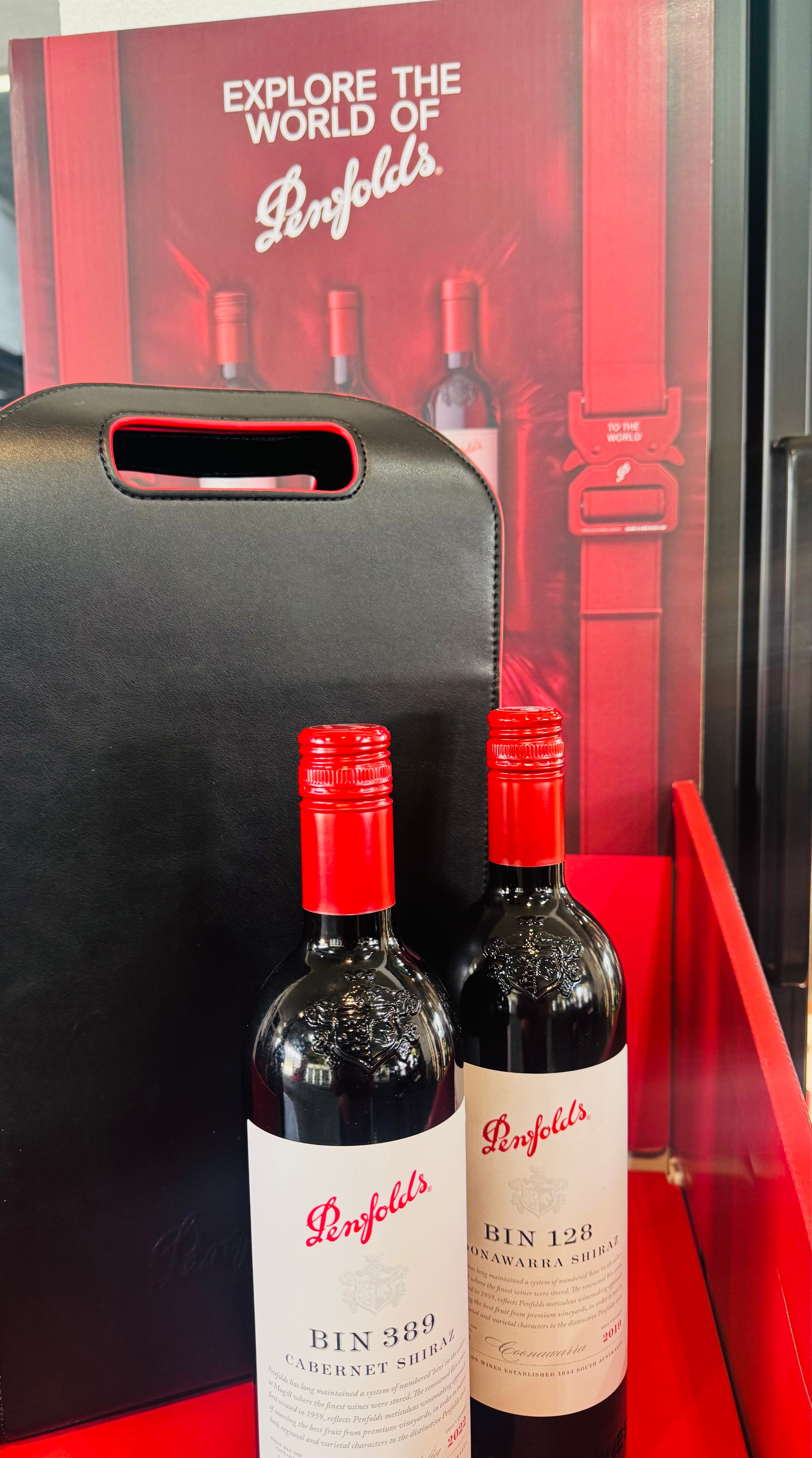 Bin 128 Shiraz & Bin 389 Cabernet Shiraz