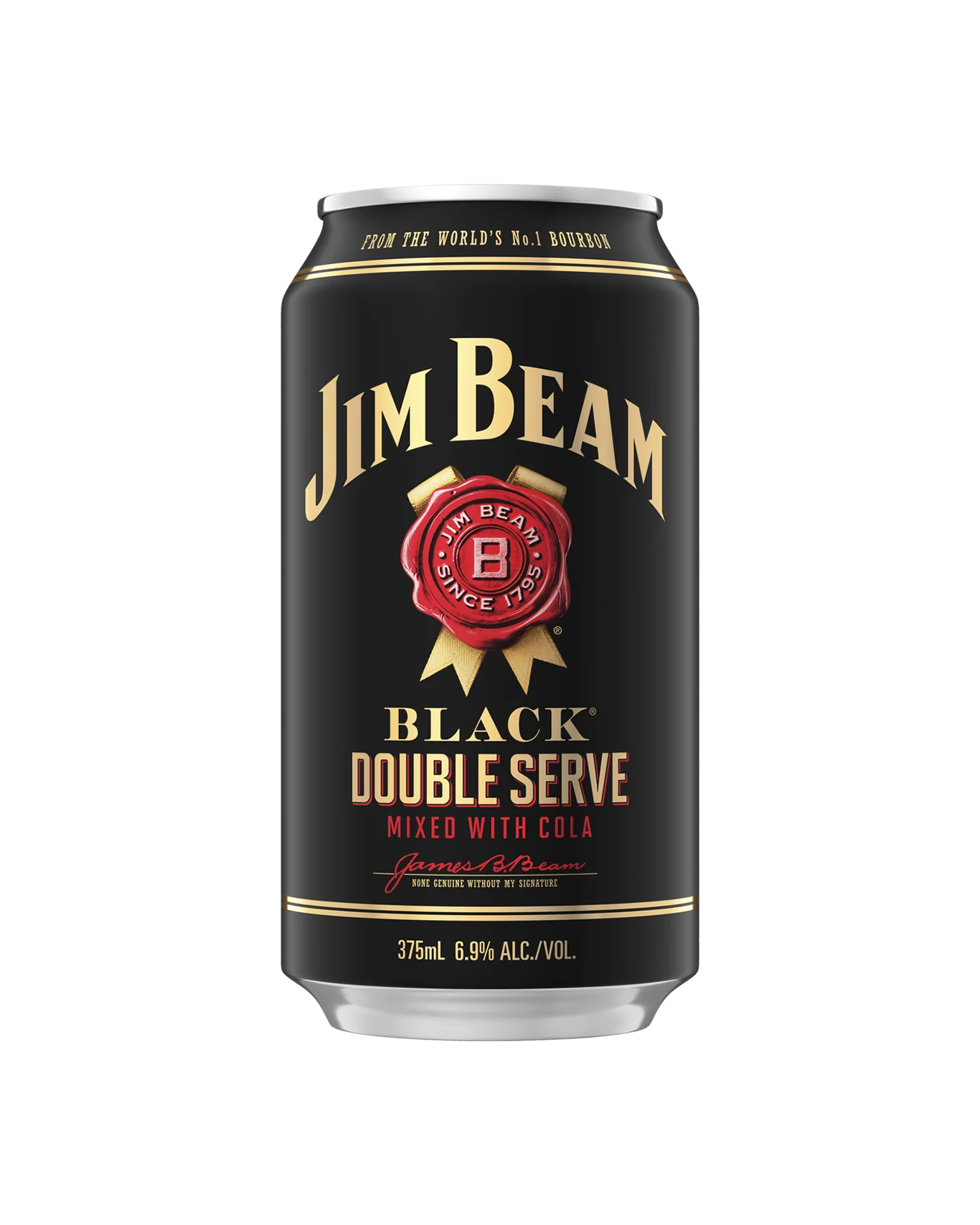 JIM BEAM BLACK DBS 375ML