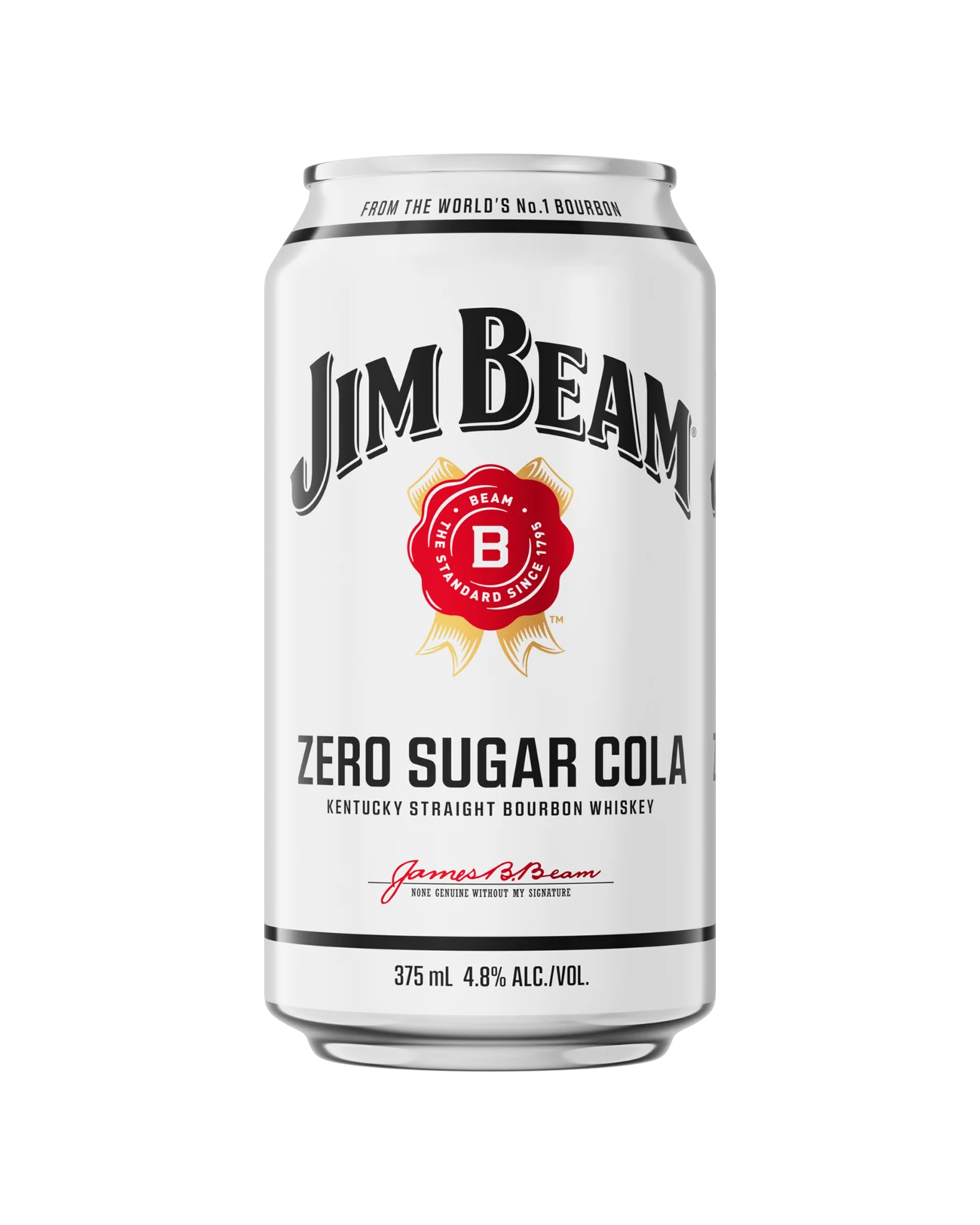 JIM BEAM&ZERO 4.8% CUBE375ML