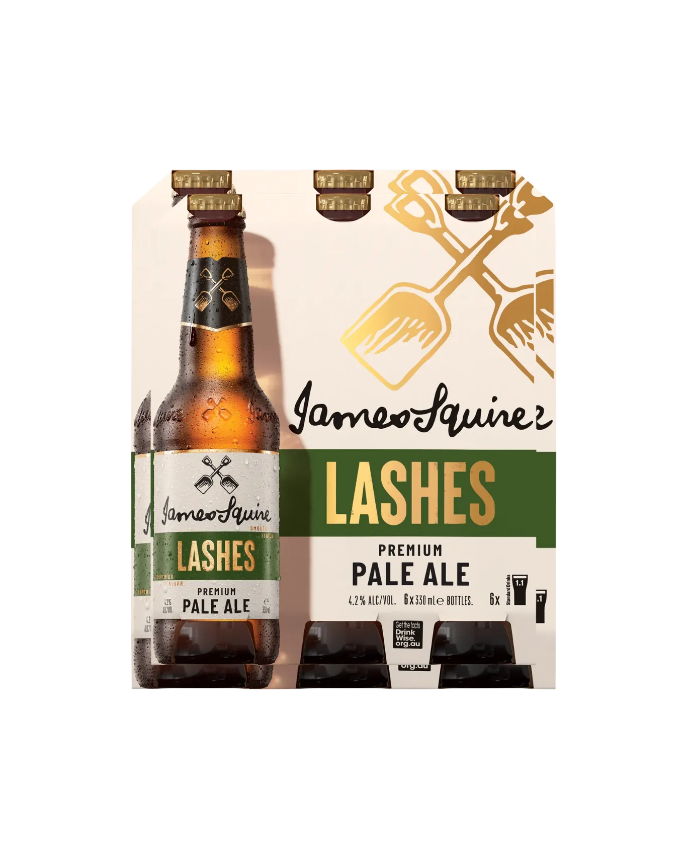 James SQ 150 Lashes pale Ale 4x330ml bottles