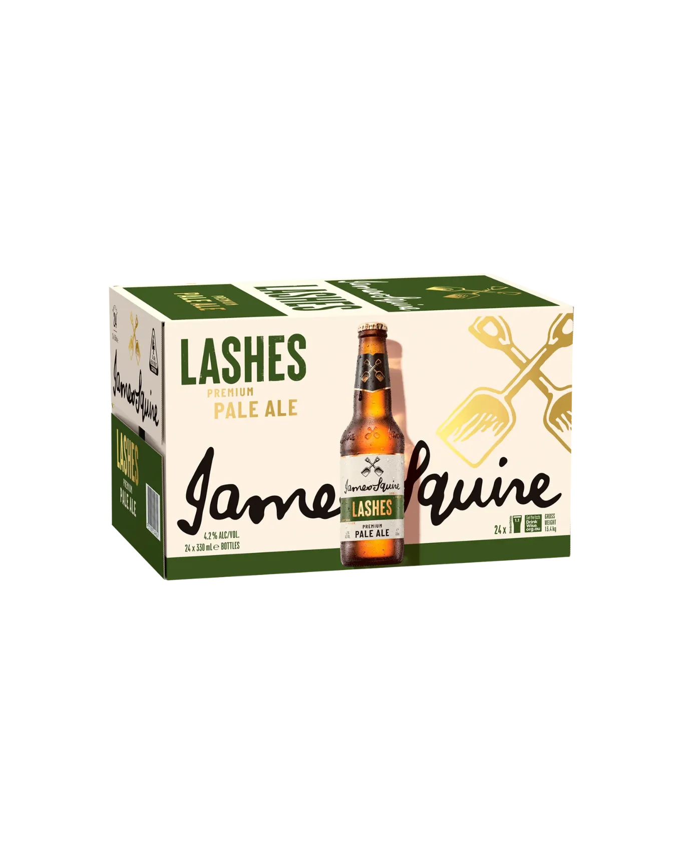 James SQ150 Lashes premium Pale Ale 24x330ml bottles