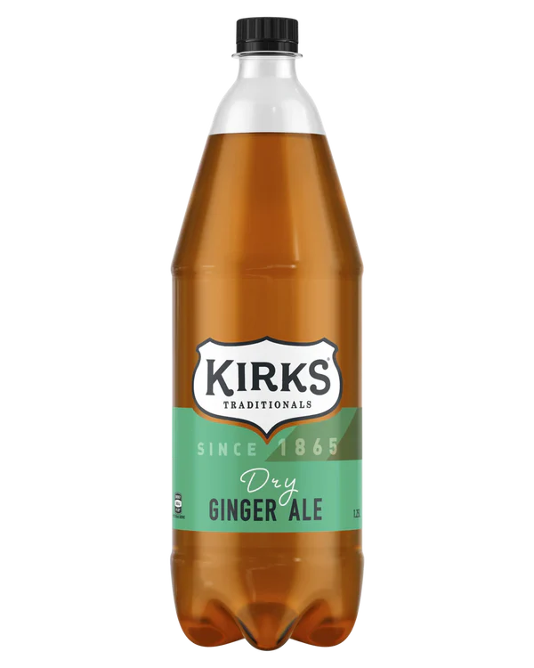 KIRKS DRY GINGER ALE 1.25L