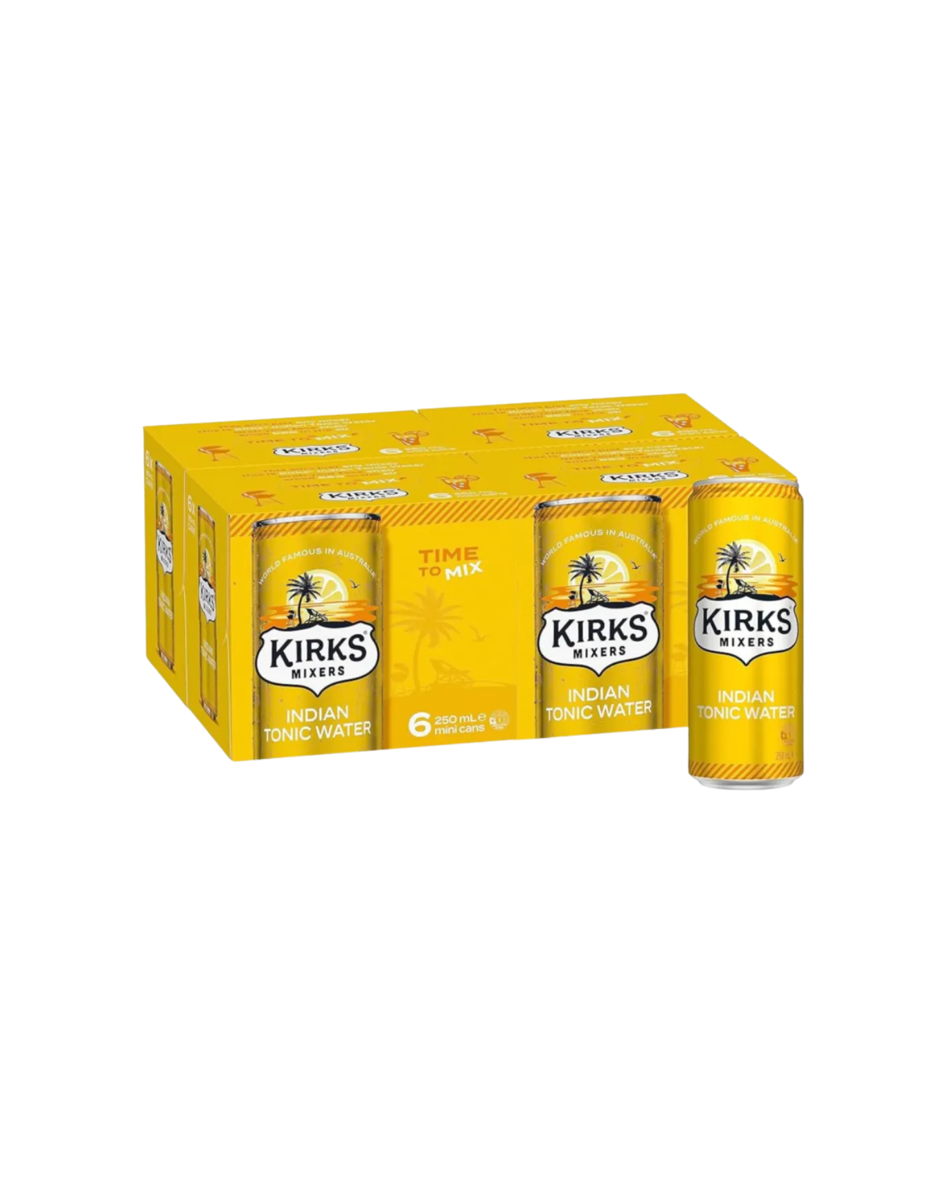 KIRKS TONIC WATER6X250ML