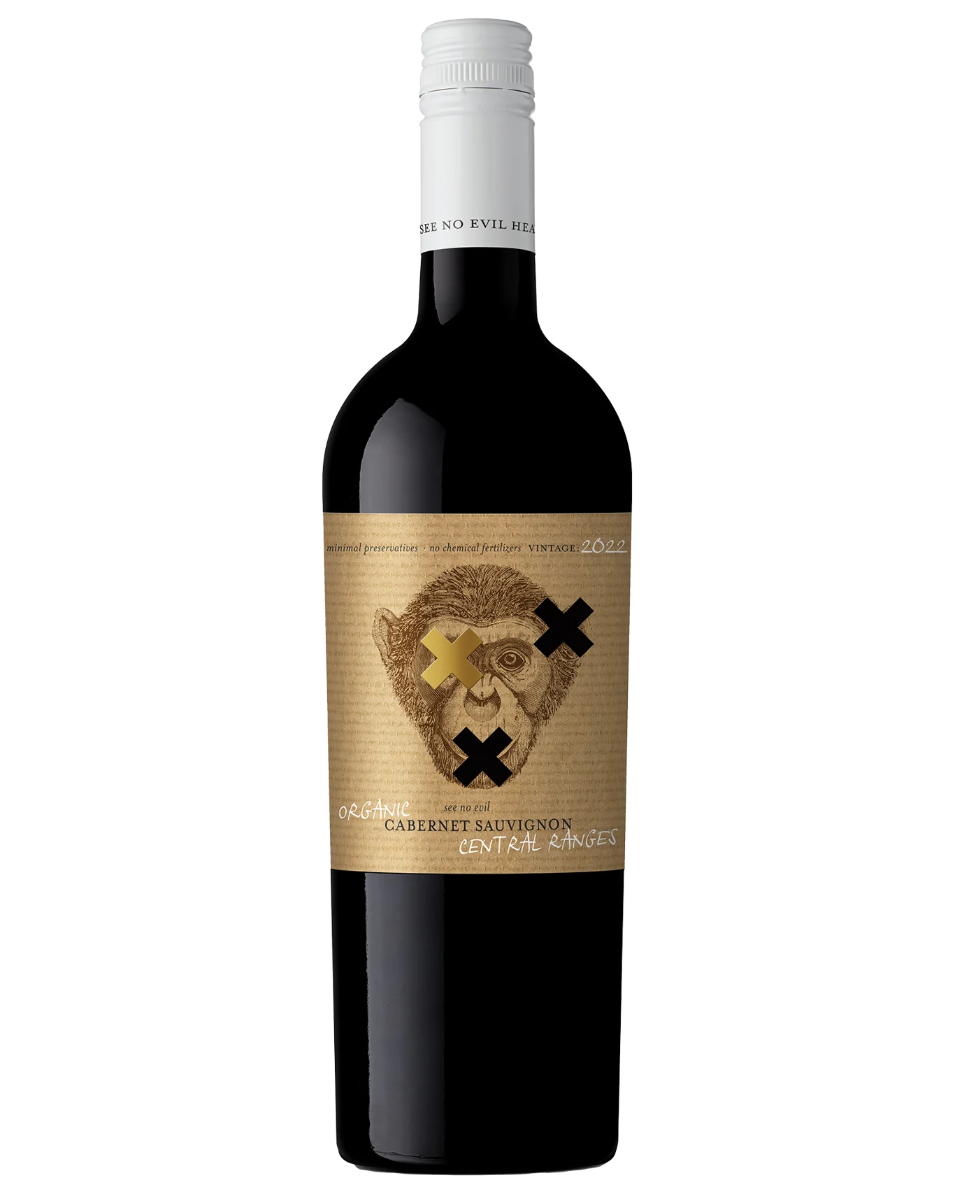 NO EVIL ORGANIC CABERNET 750ML