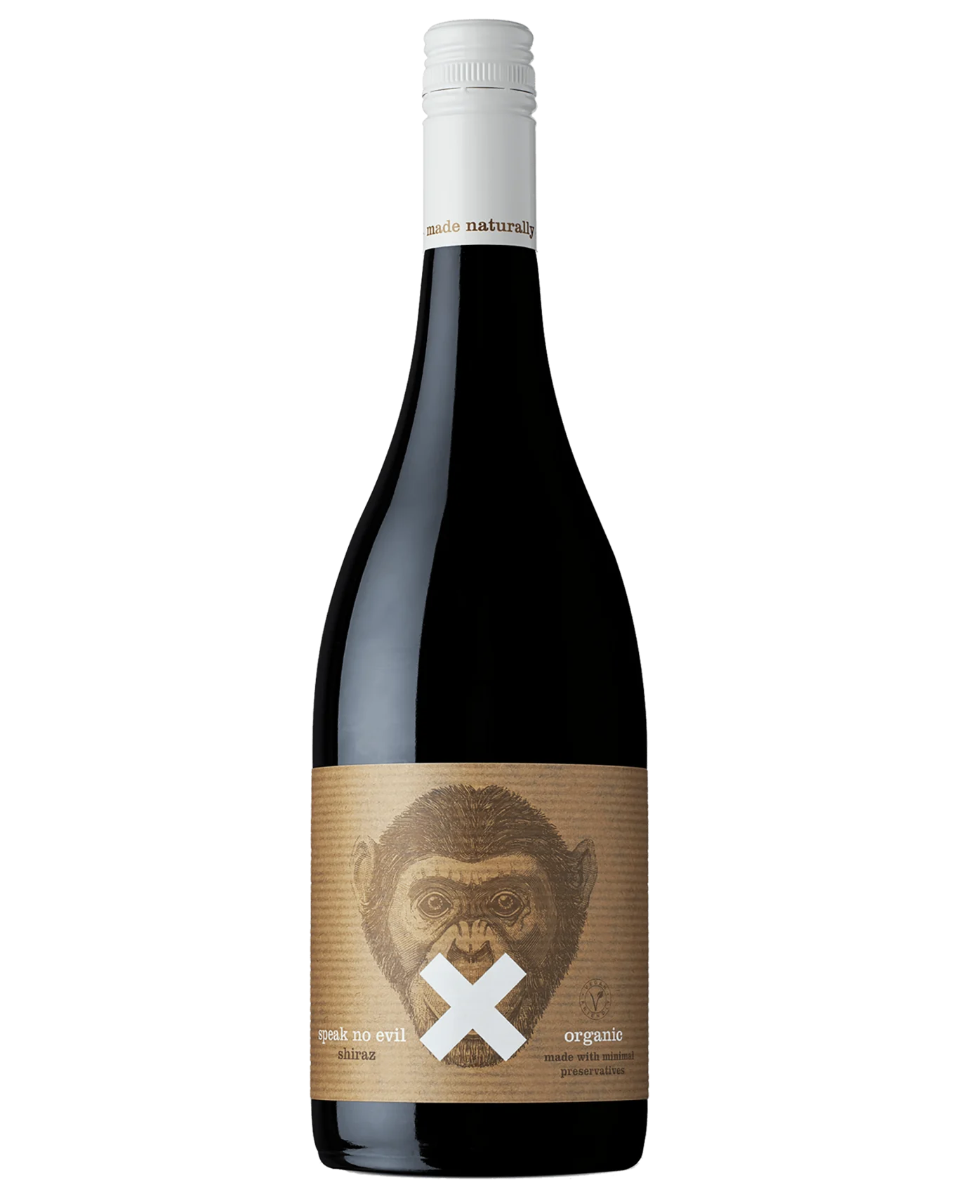NO EVIL ORGANIC SHIRAZ 750ML