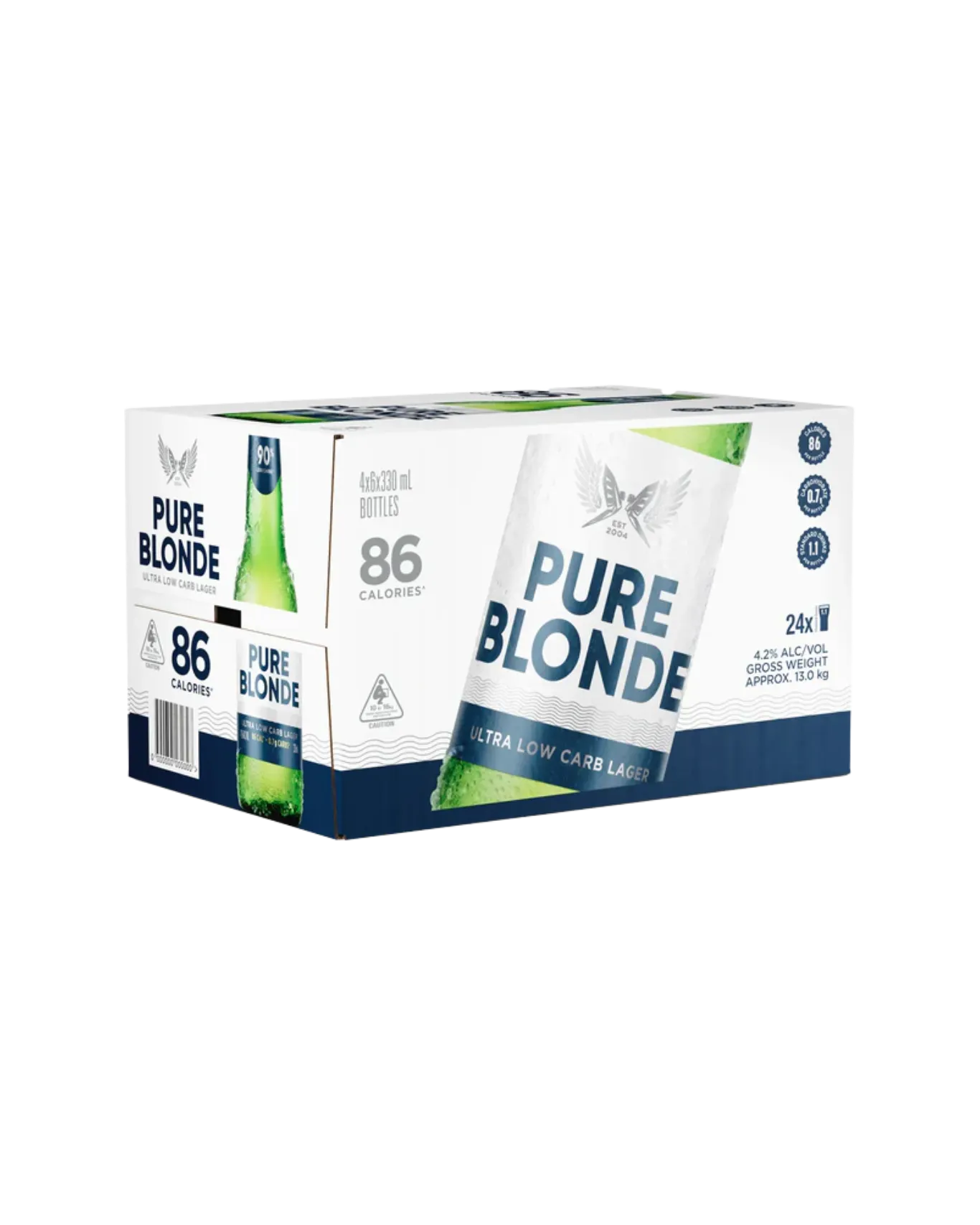 PURE BLONDE 4.2% BTL 24*330ML