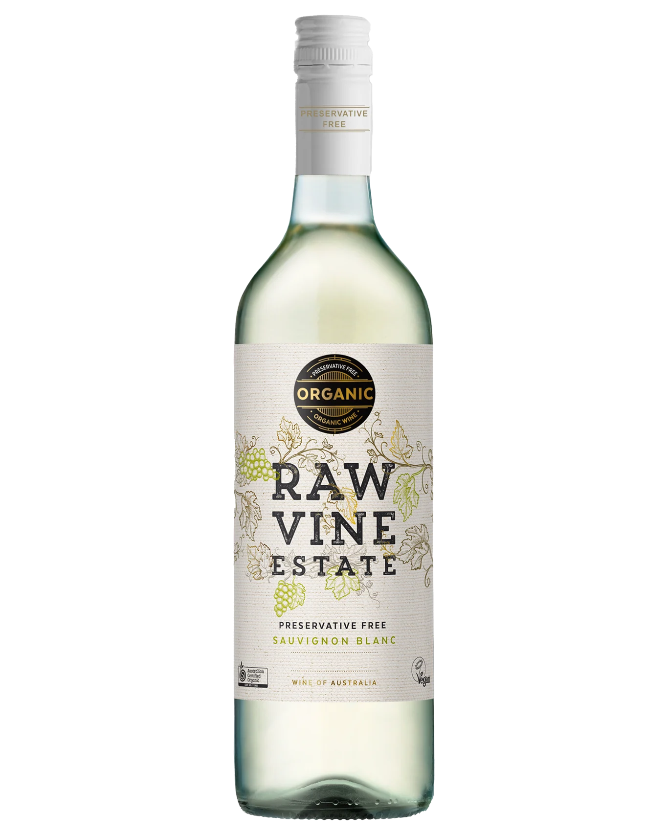 RAW VINE ORG PF SAV BLC750ML