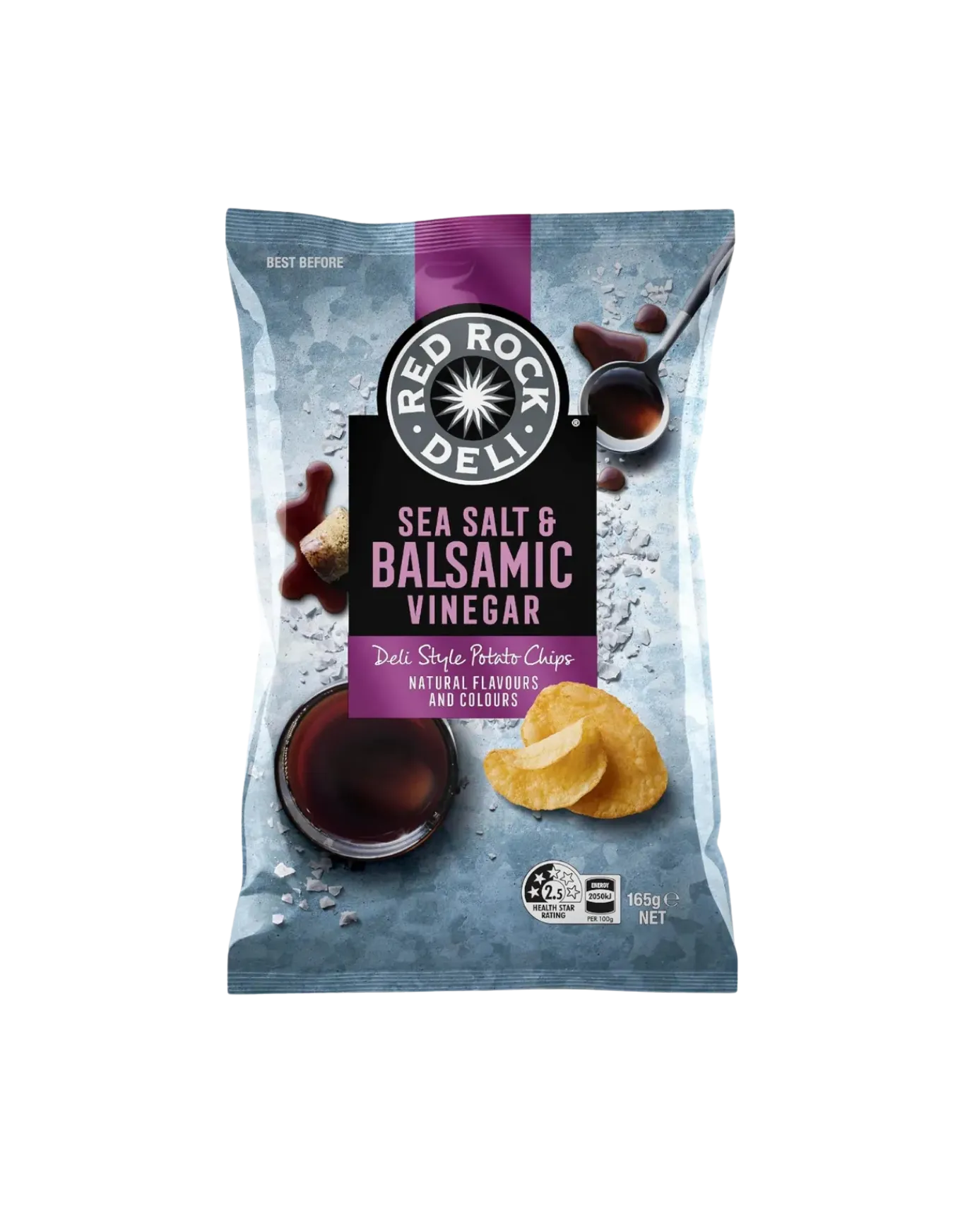 RRD SEA SALT & BALSAMIC VINEGAR 165G