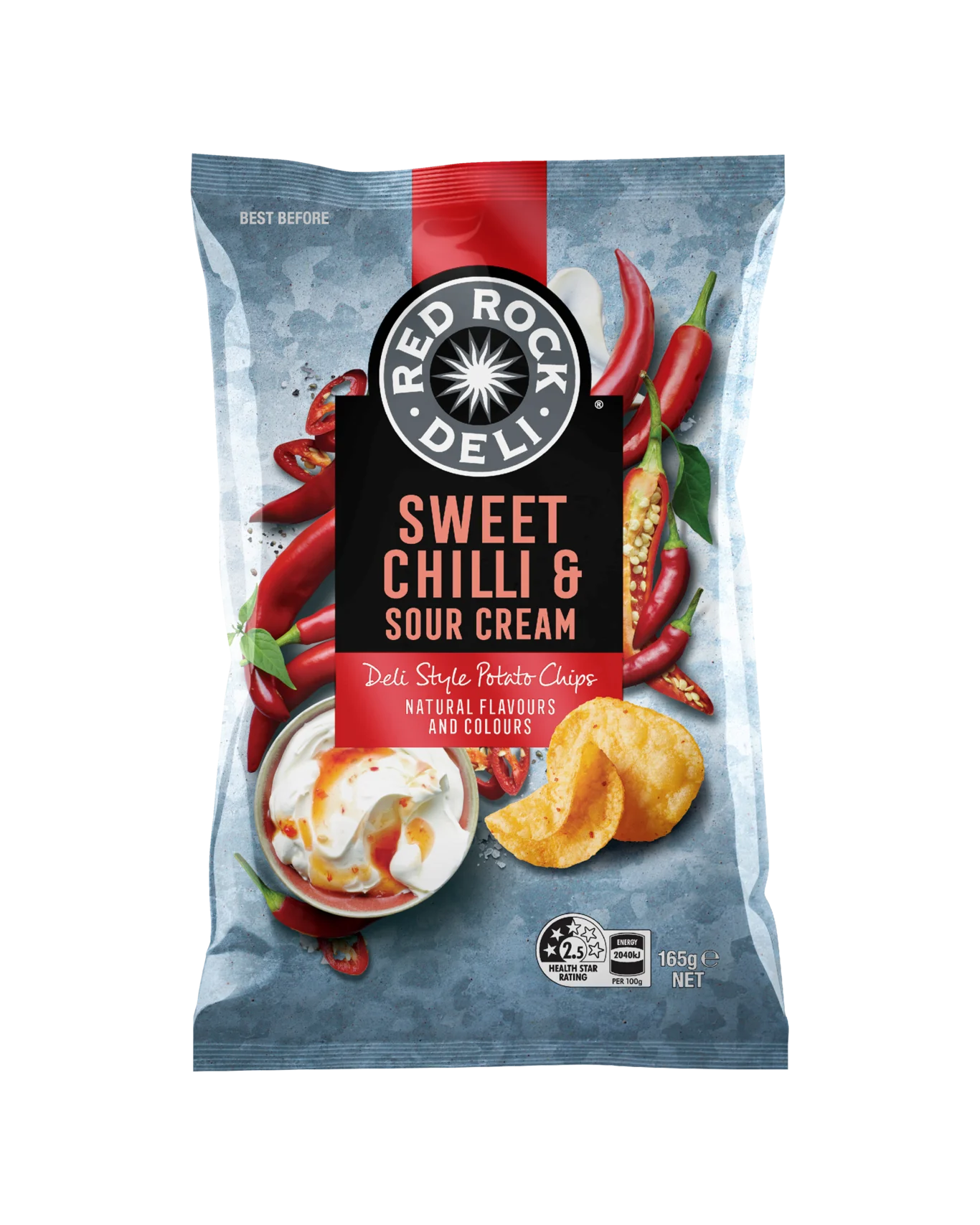 RRD SWEET CHILLI & SOUR CREAM 165G