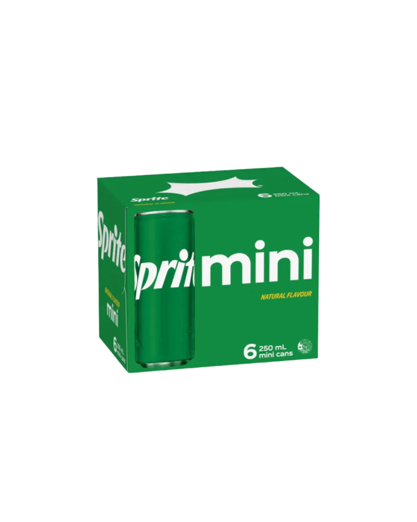 SPRITE CANS MINI 250ML 6PACKS
