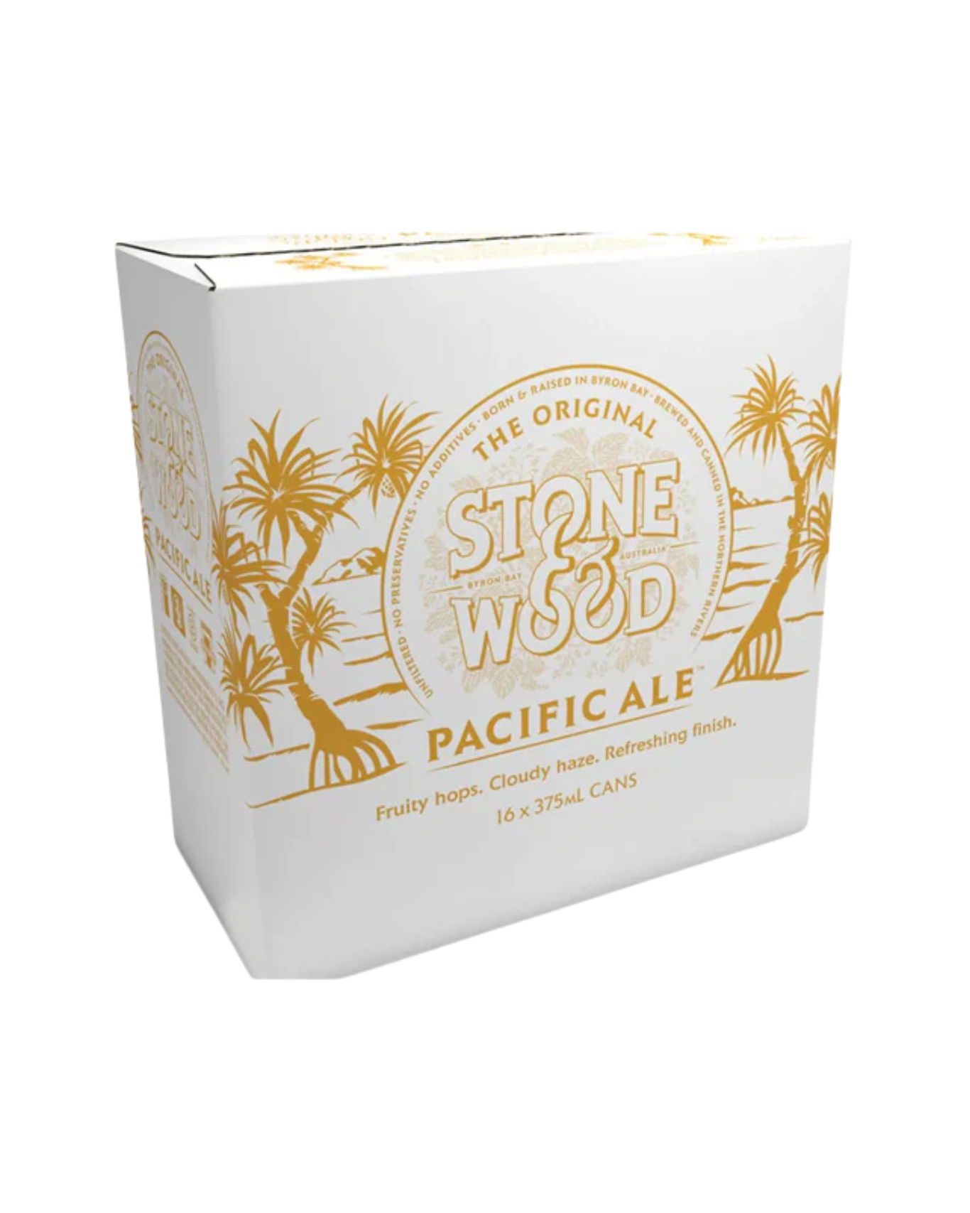 Stone wood pacific Ale 16x375 cans