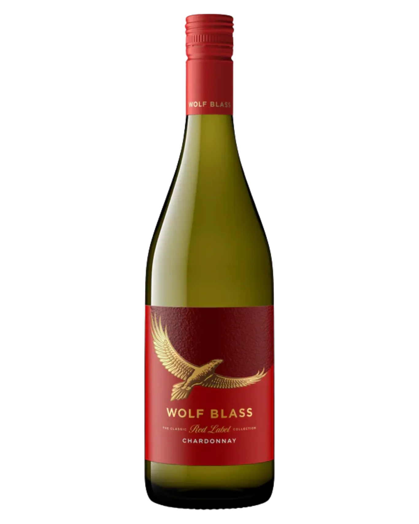 W/BLASS RED LBL CHARD750ML