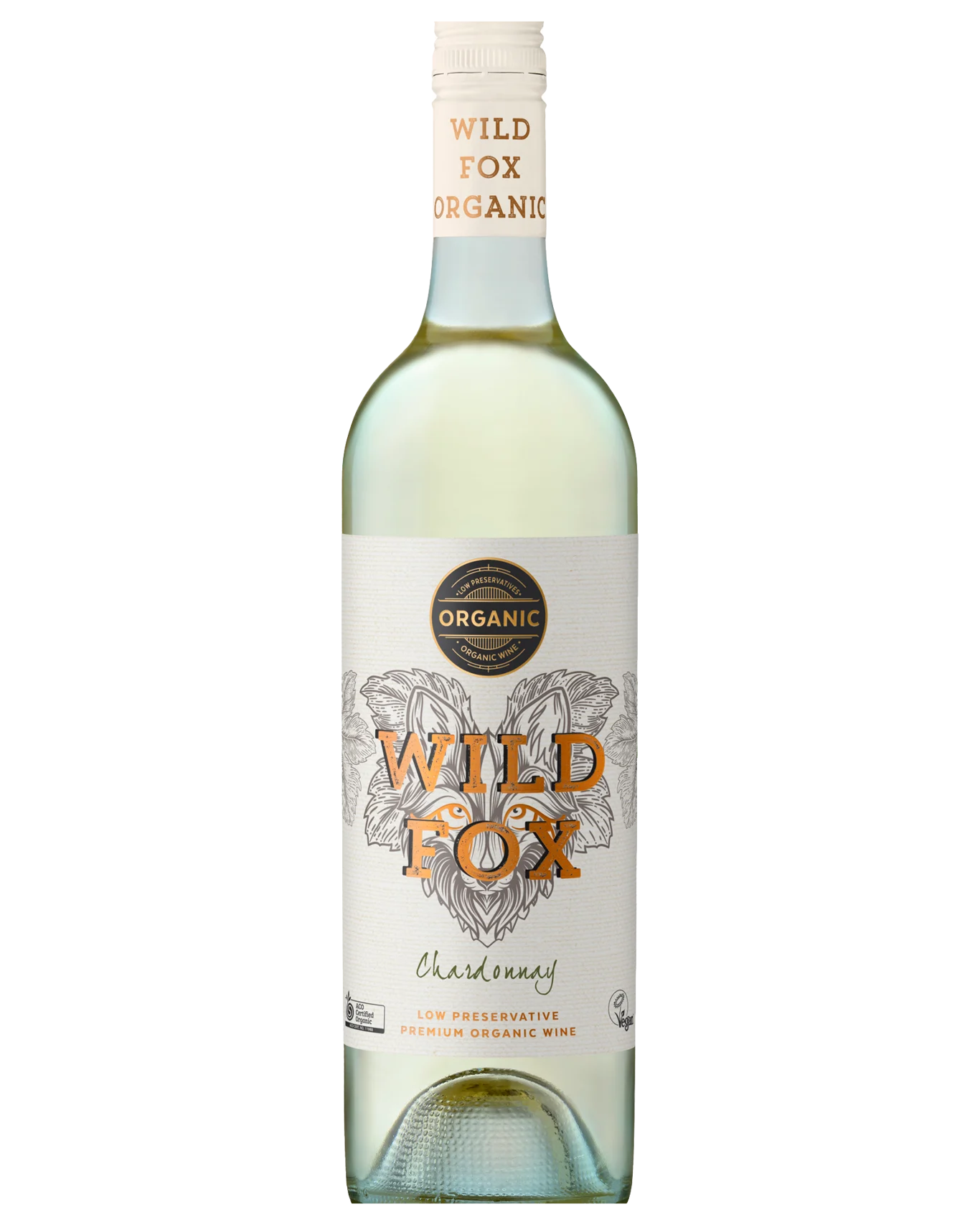 WILD FOX ORGANIC CHARD 750ML
