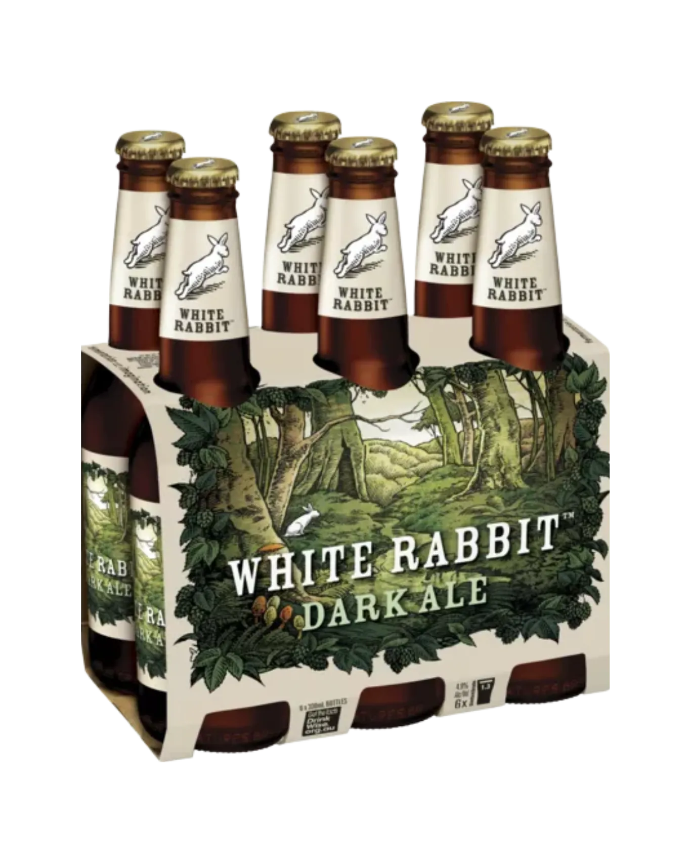 White Rabbit Dark Ale 6x330ml bottles