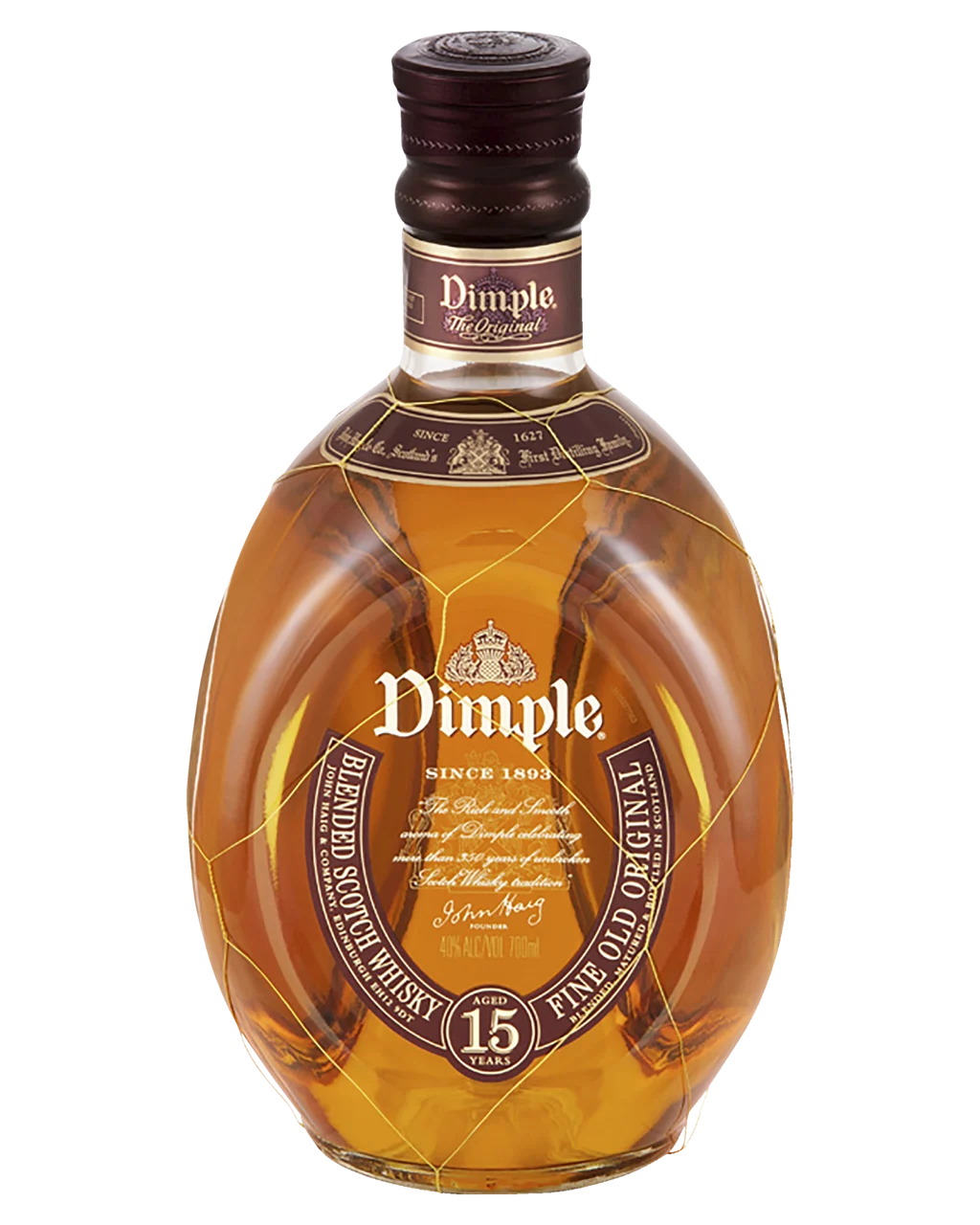 Dimple 15 Year Old Scotch Whisky 700mL