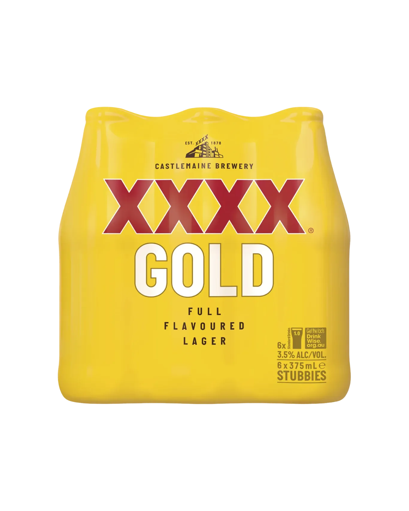 xxxx Gold Lager 6x375ml